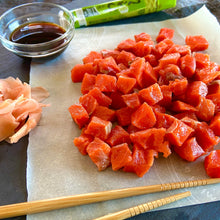 Sockeye Salmon Poke Cubes (8 oz)