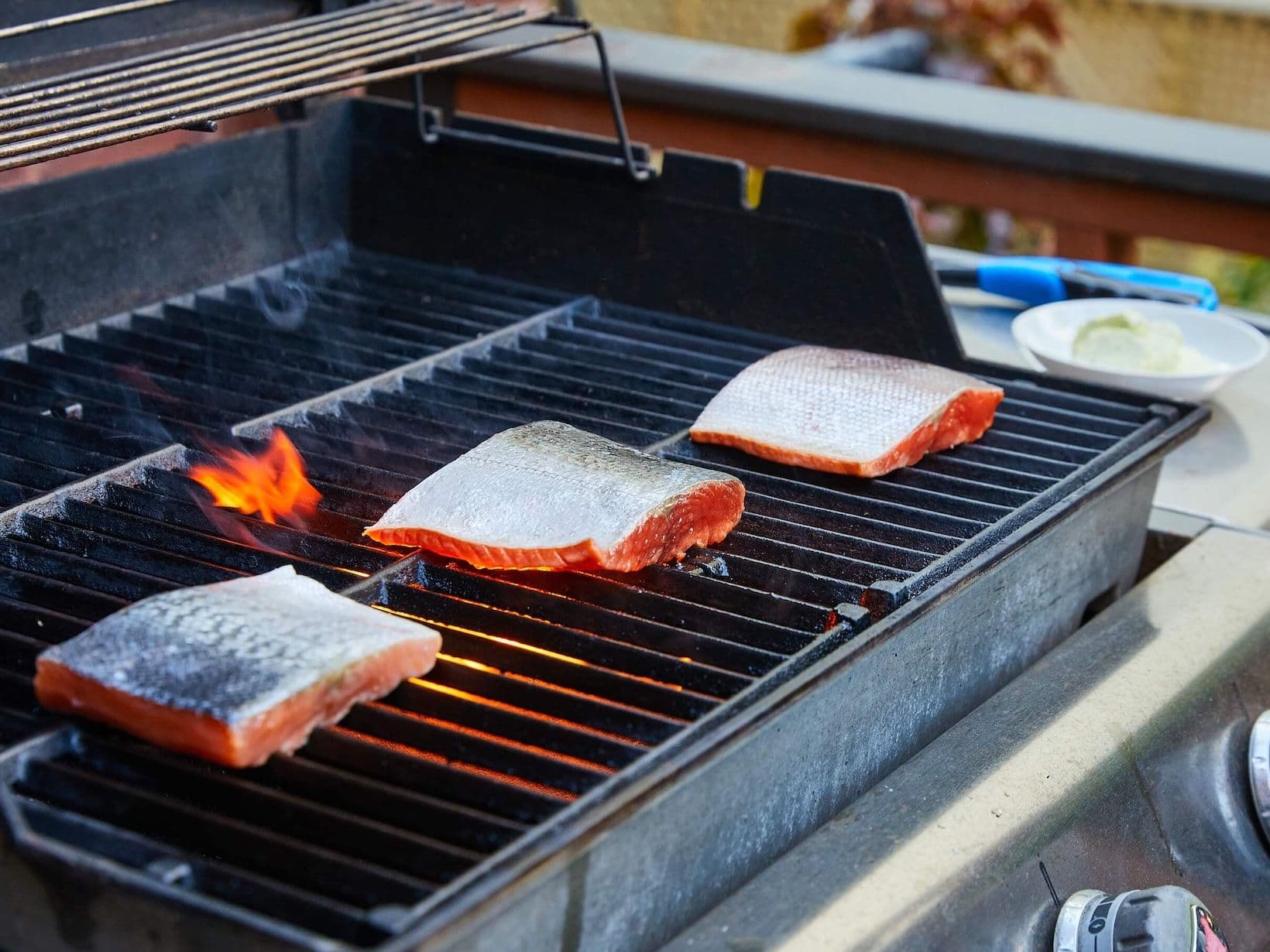 trimmings used to make smoked salmon candy