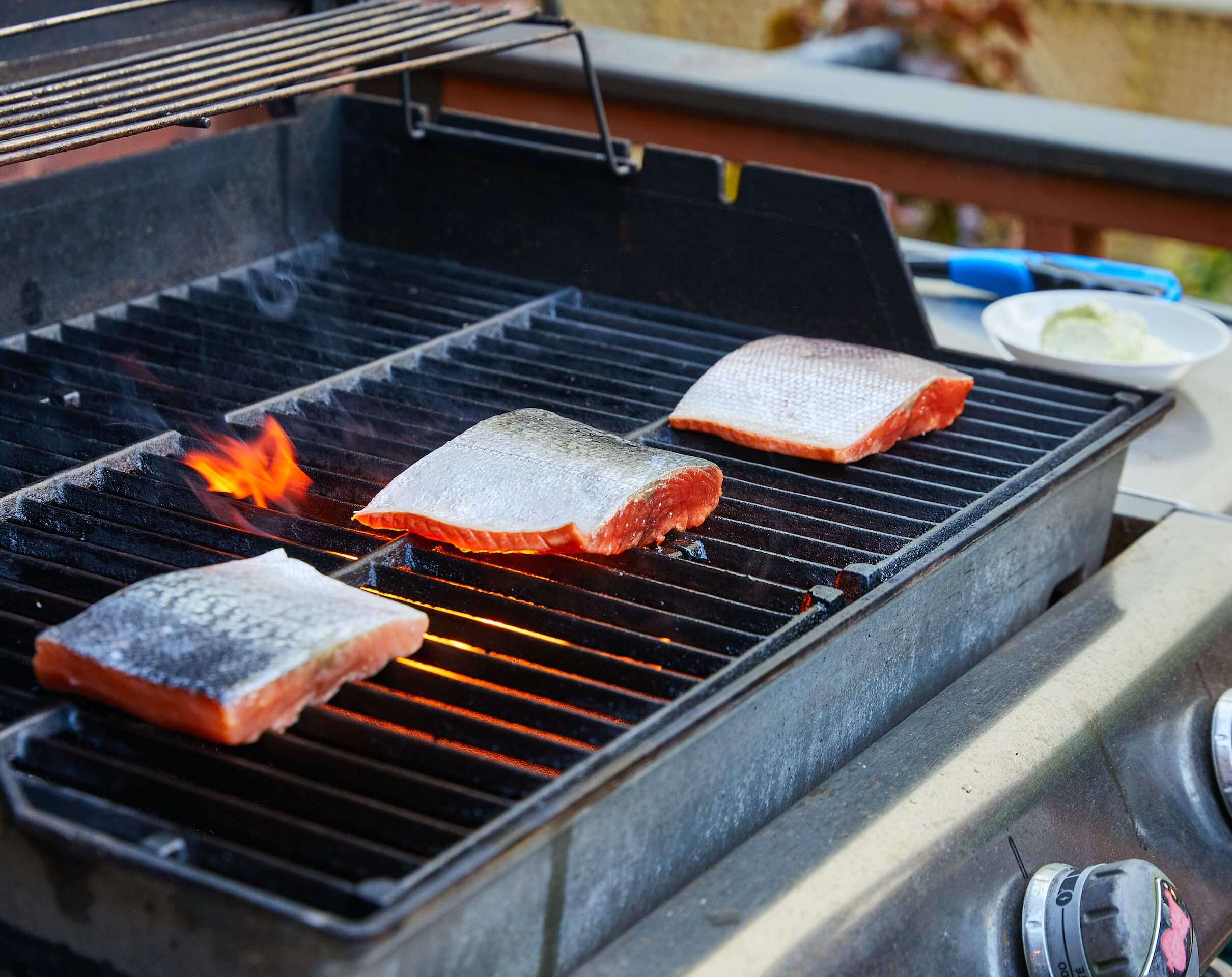 trimmings used to make smoked salmon candy