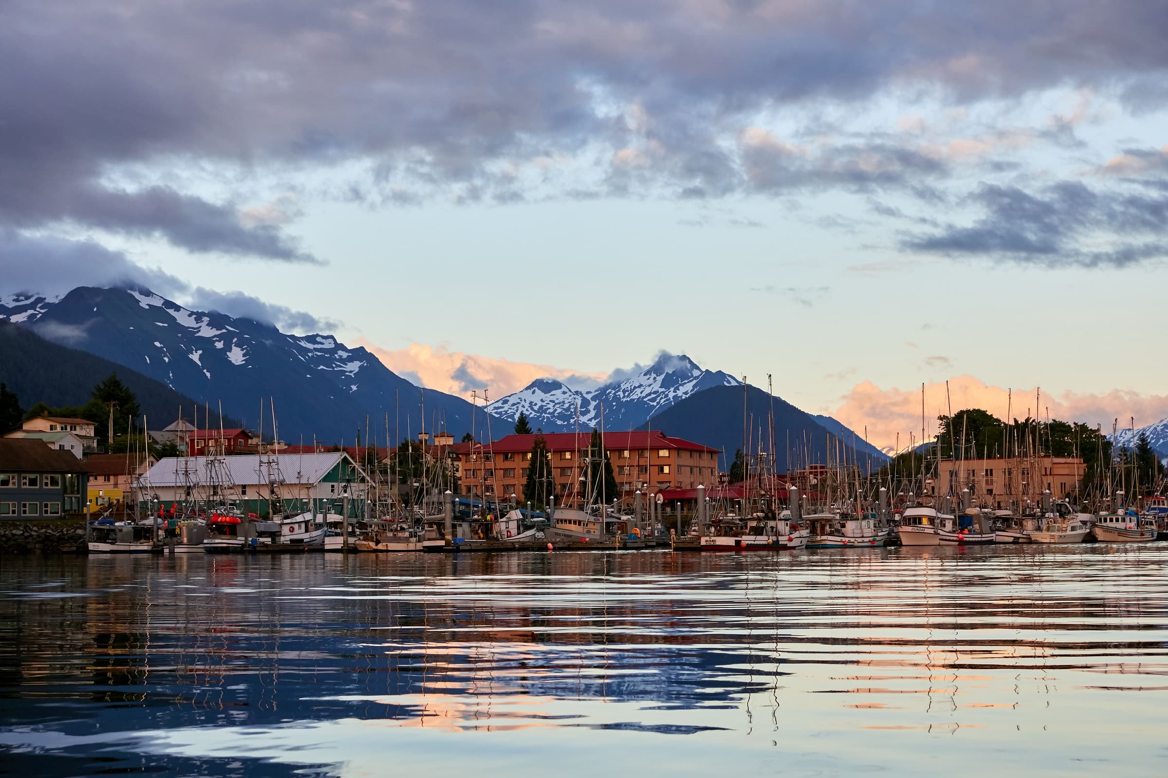 Fishing town panoramic