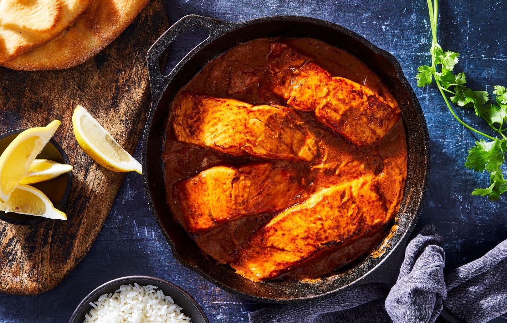 How to make salmon tikka masala