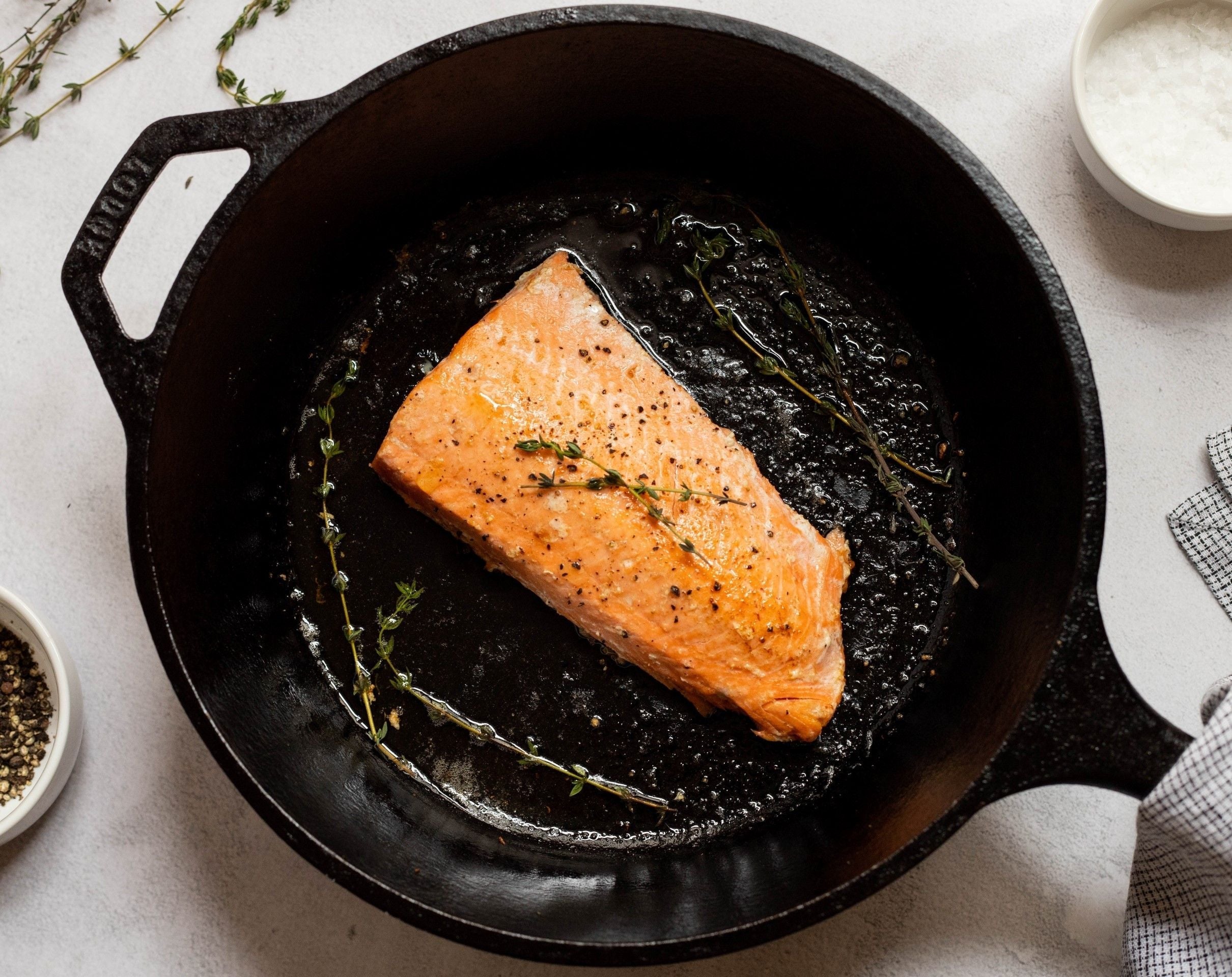 Wild at Home - Butter Basted Salmon