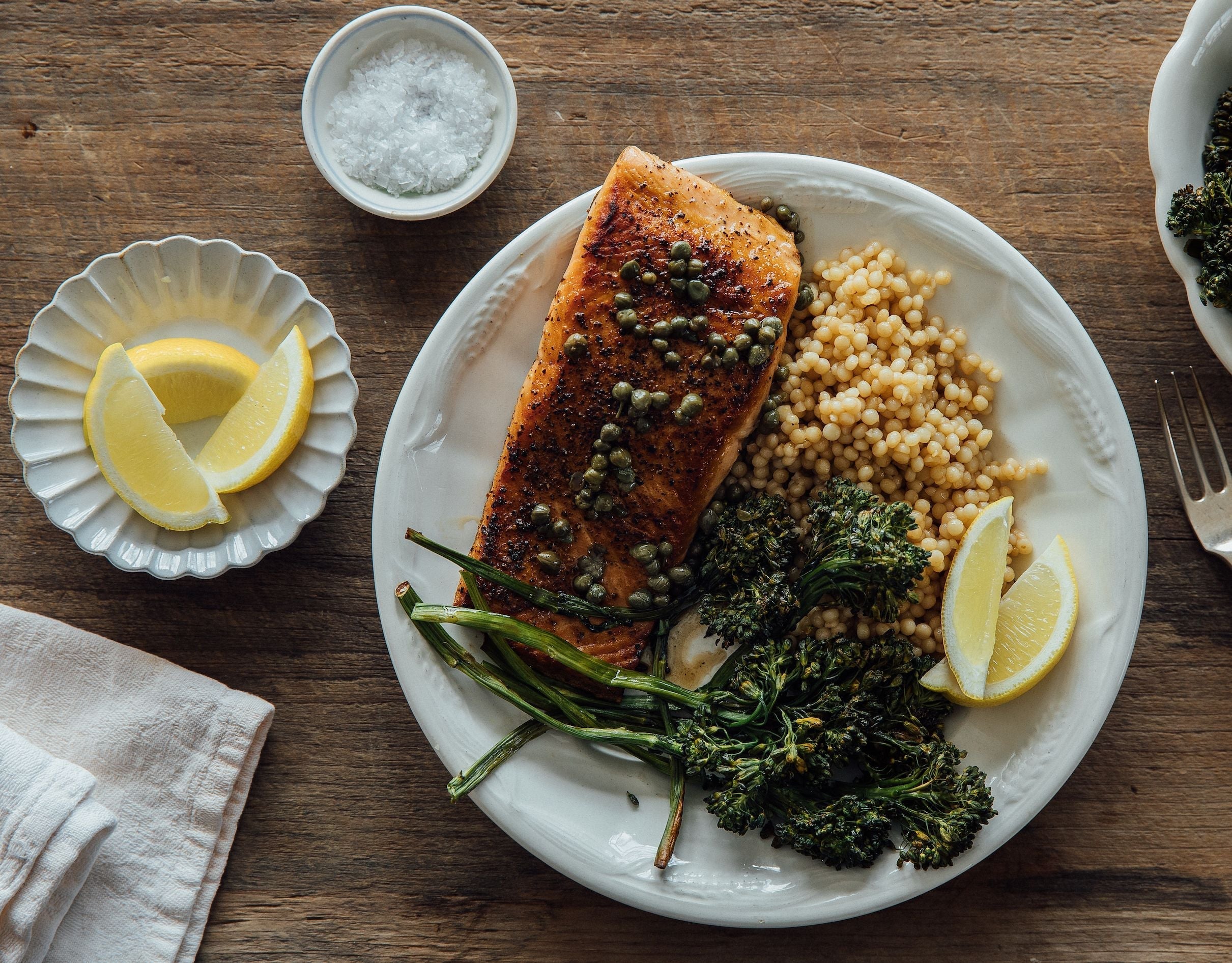 Brown Butter Caper Salmon