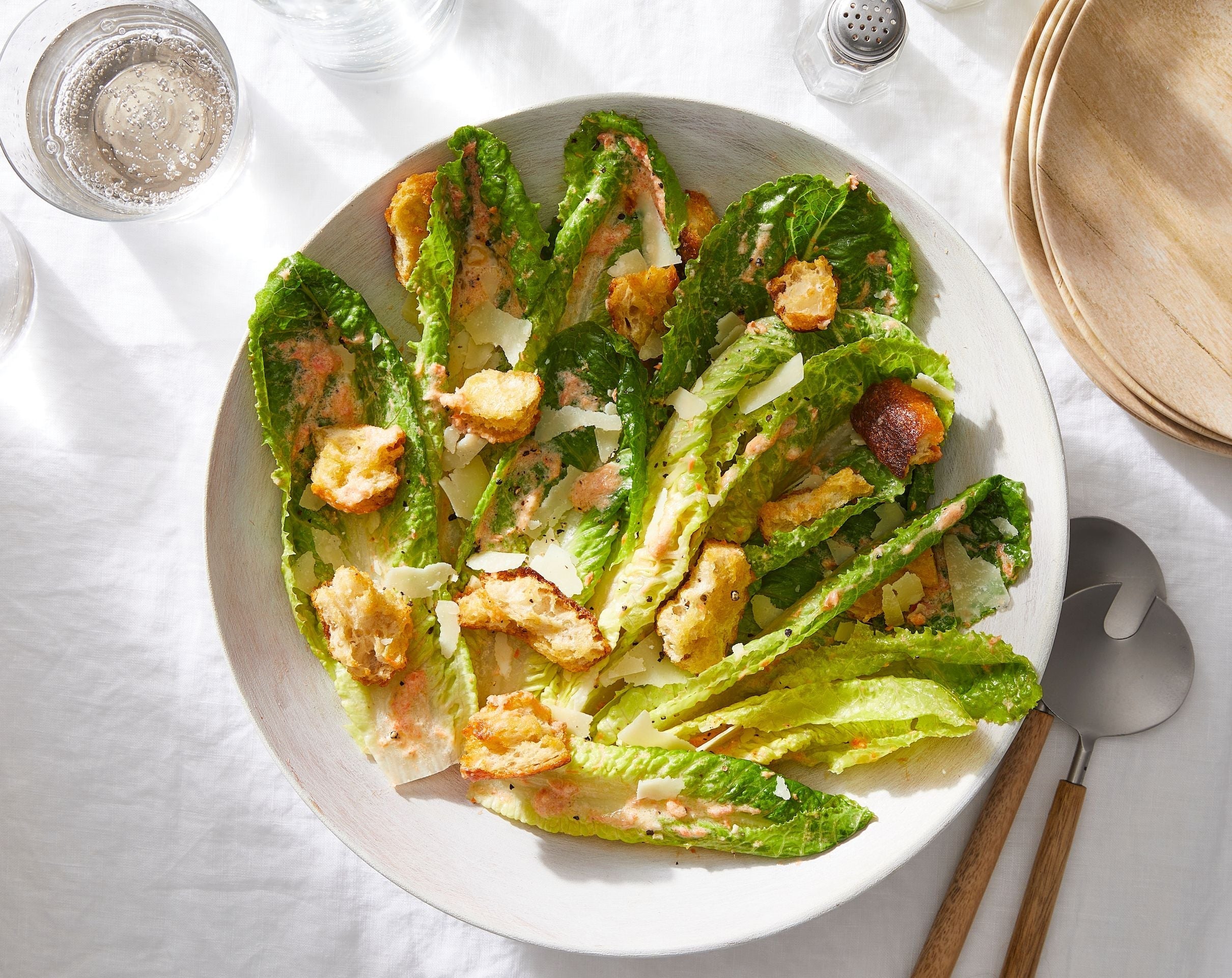 Smoked Salmon Caesar Salad