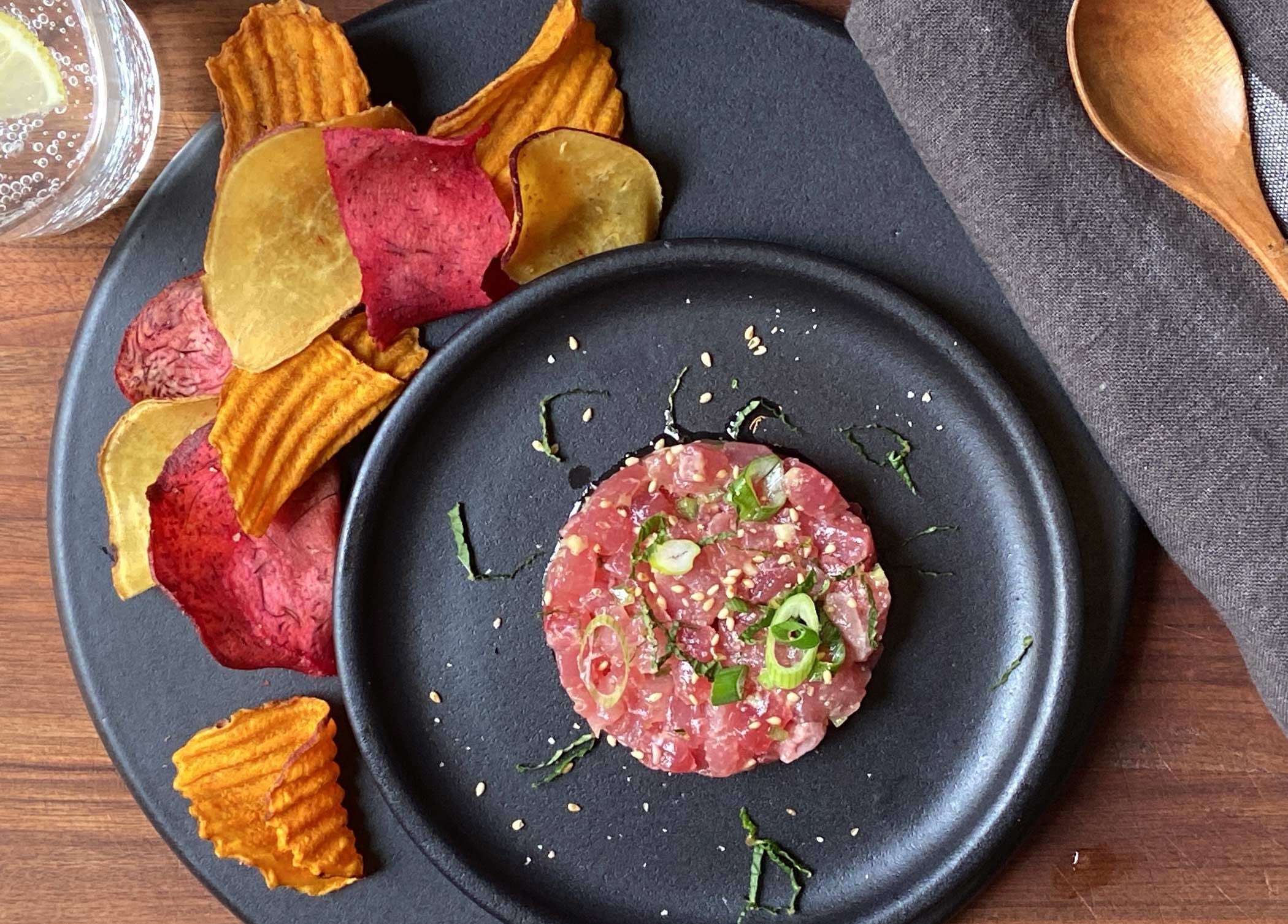 Sesame-Ginger Tuna Tartare