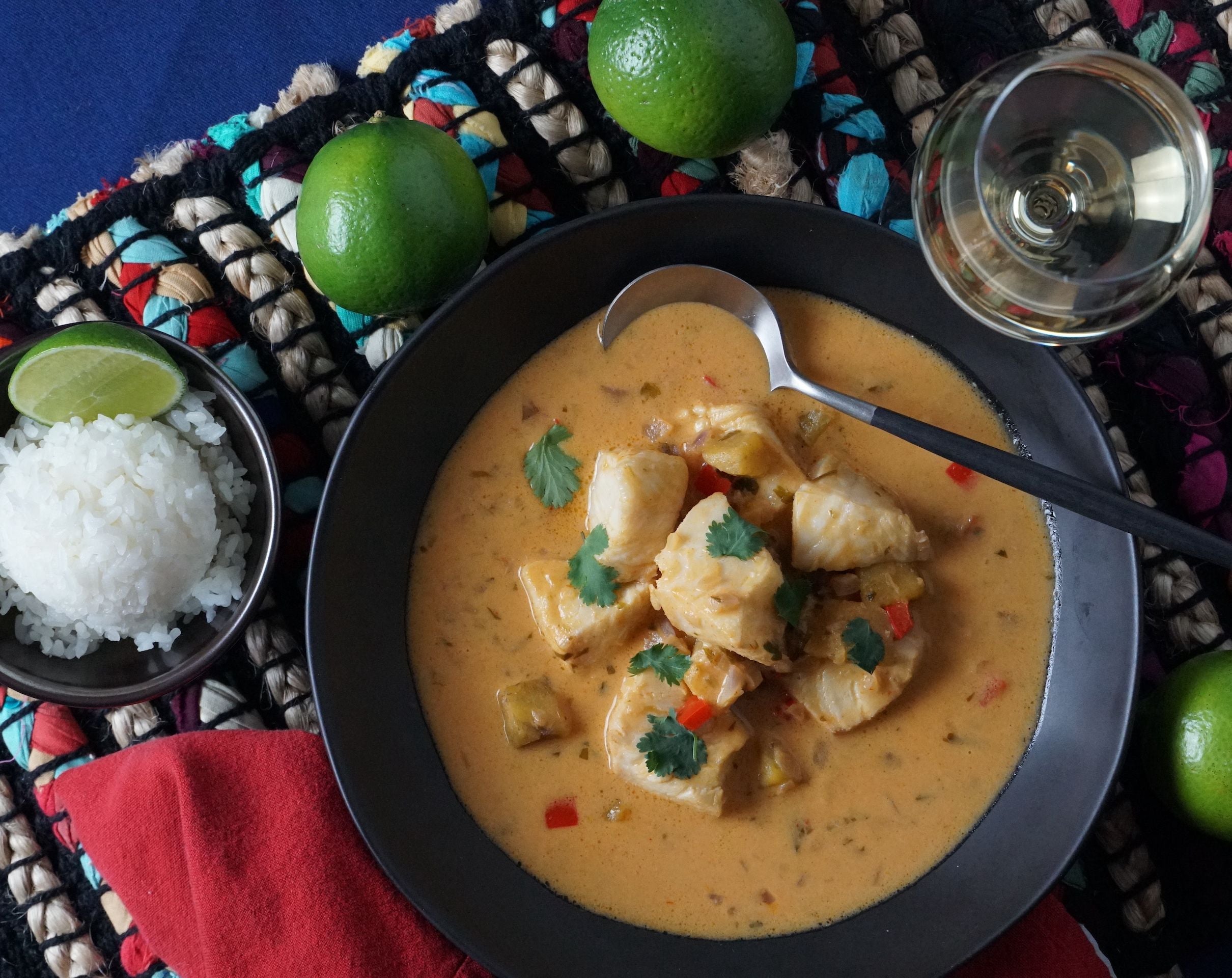 Coconut-Lime Braised Sablefish (Black Cod) with Sweet