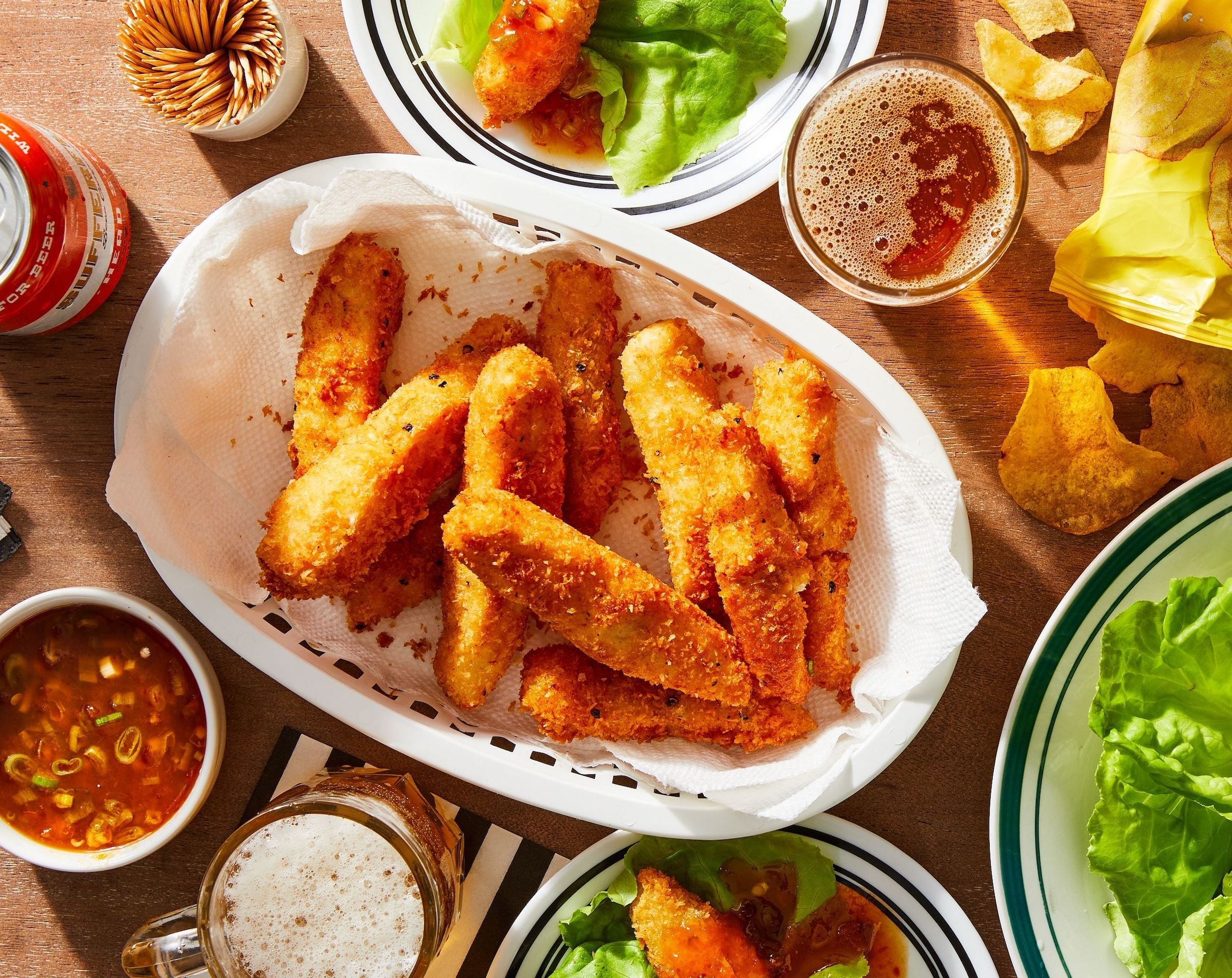 Crispy Coconut-Crusted Fish Fingers