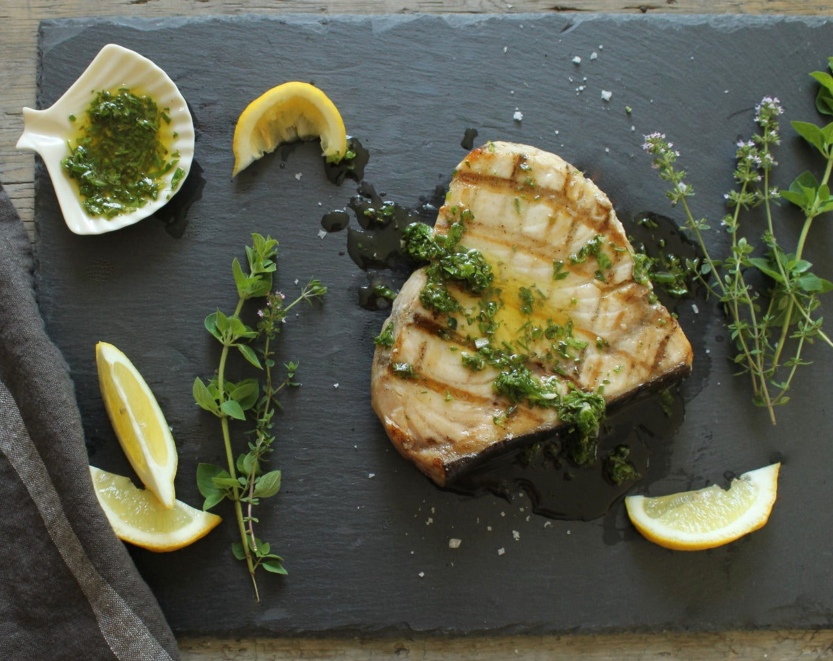 Sicilian-Style Swordfish