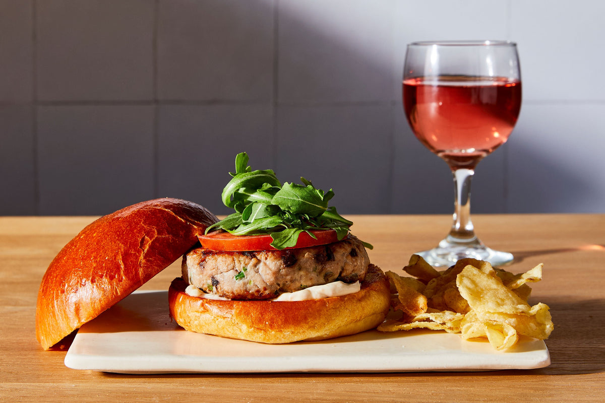 Tuna Nicoise Burgers