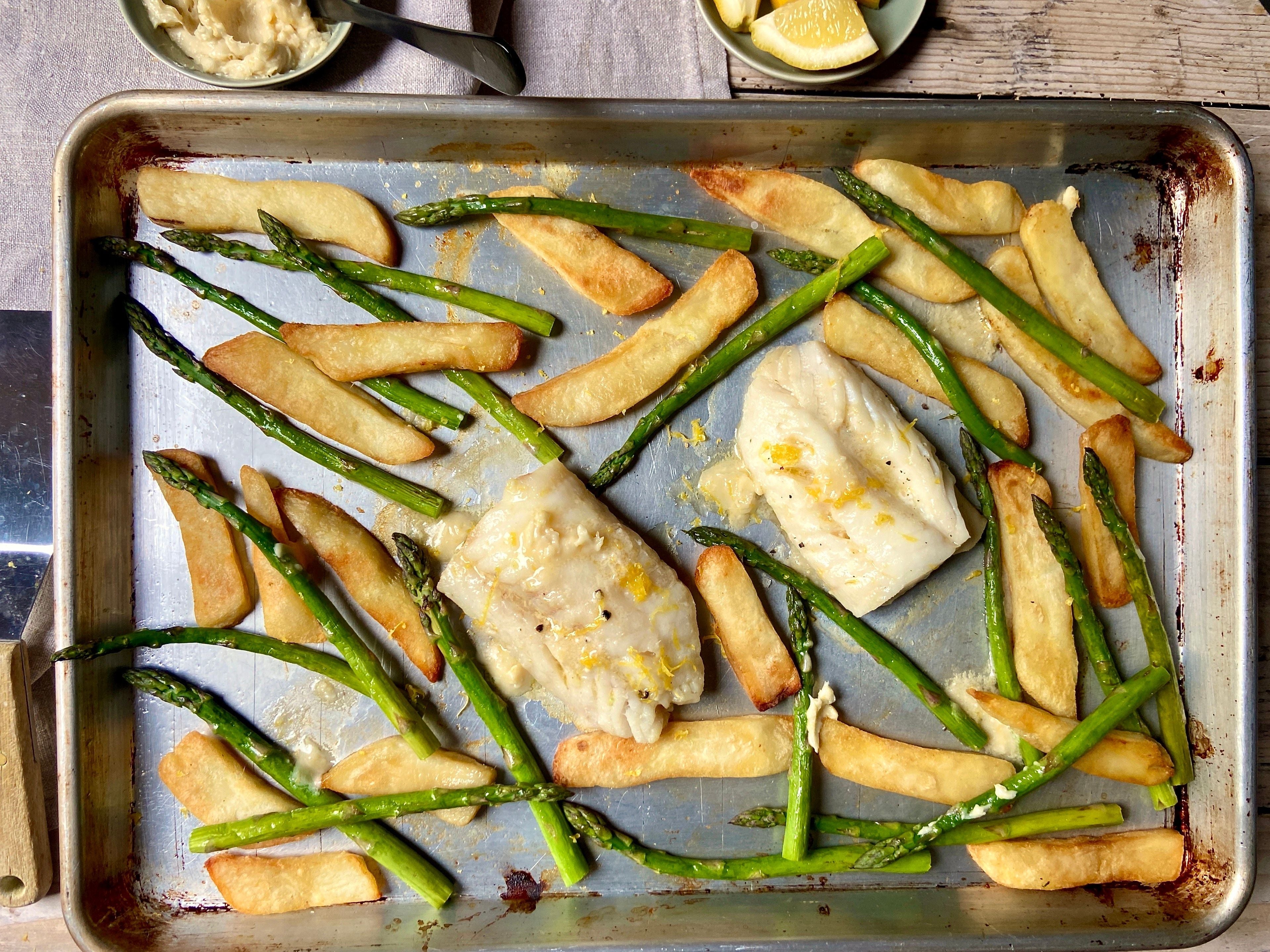 Pan-Roasted Fish and Potatoes