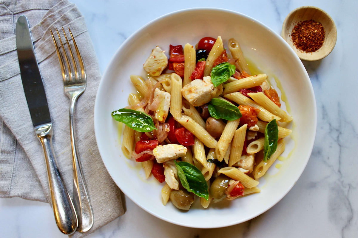 Seafood Pasta Puttanesca