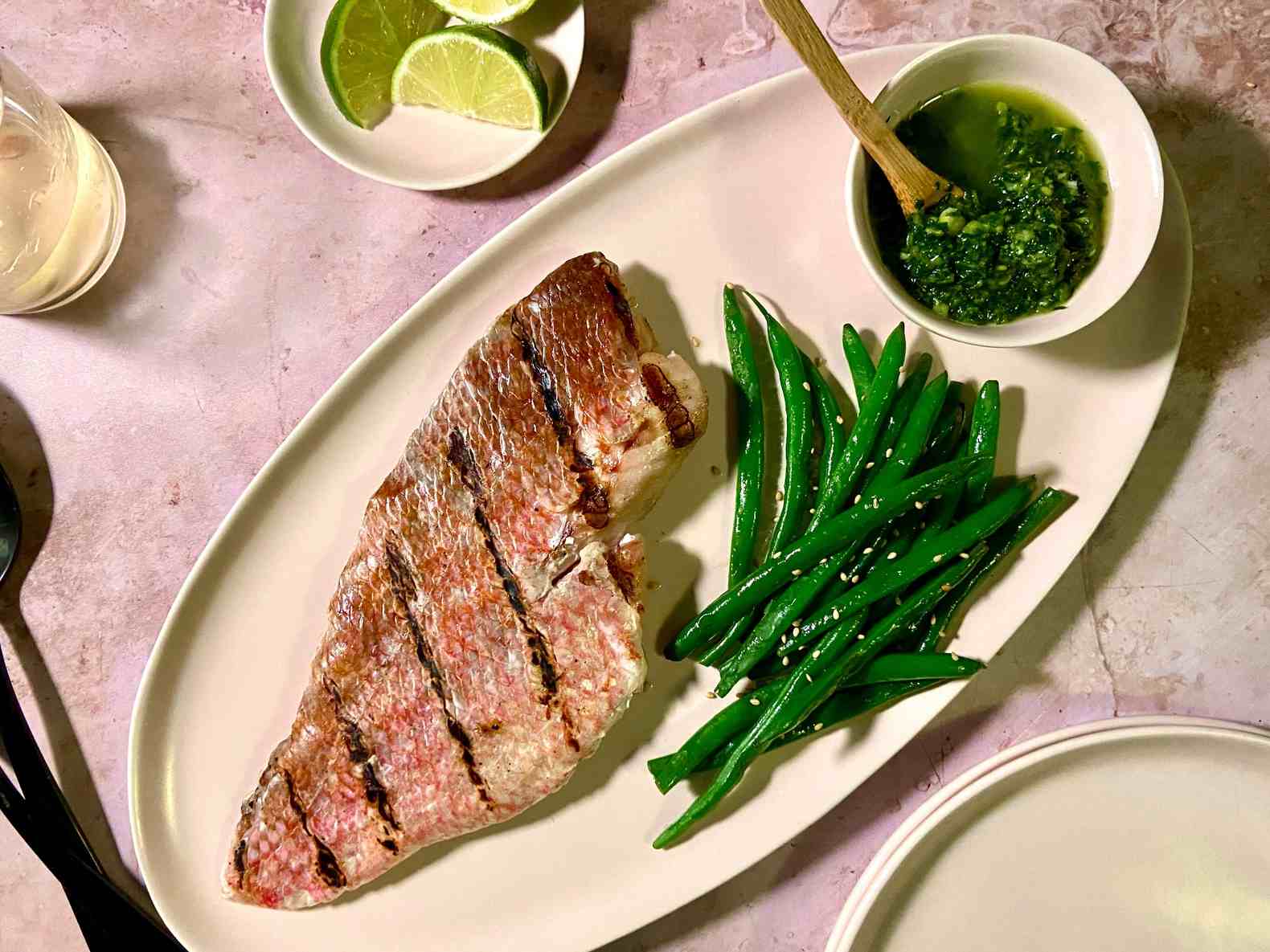 Grilled Red Snapper