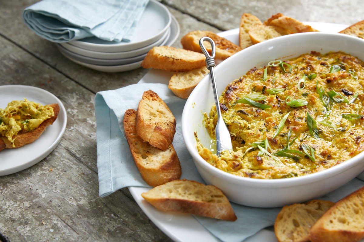 Warm Curried Crab Dip