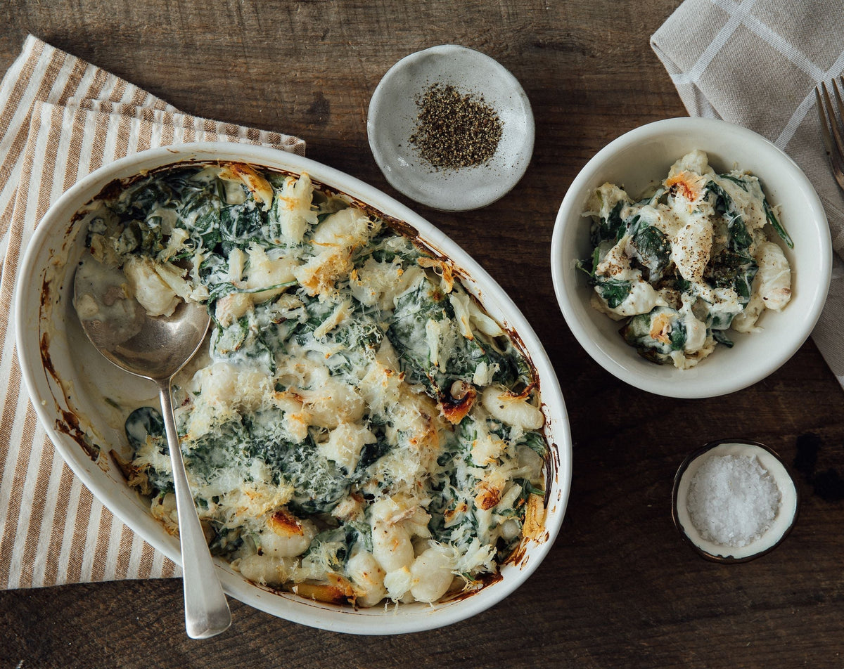 Crab Gnocchi Bake