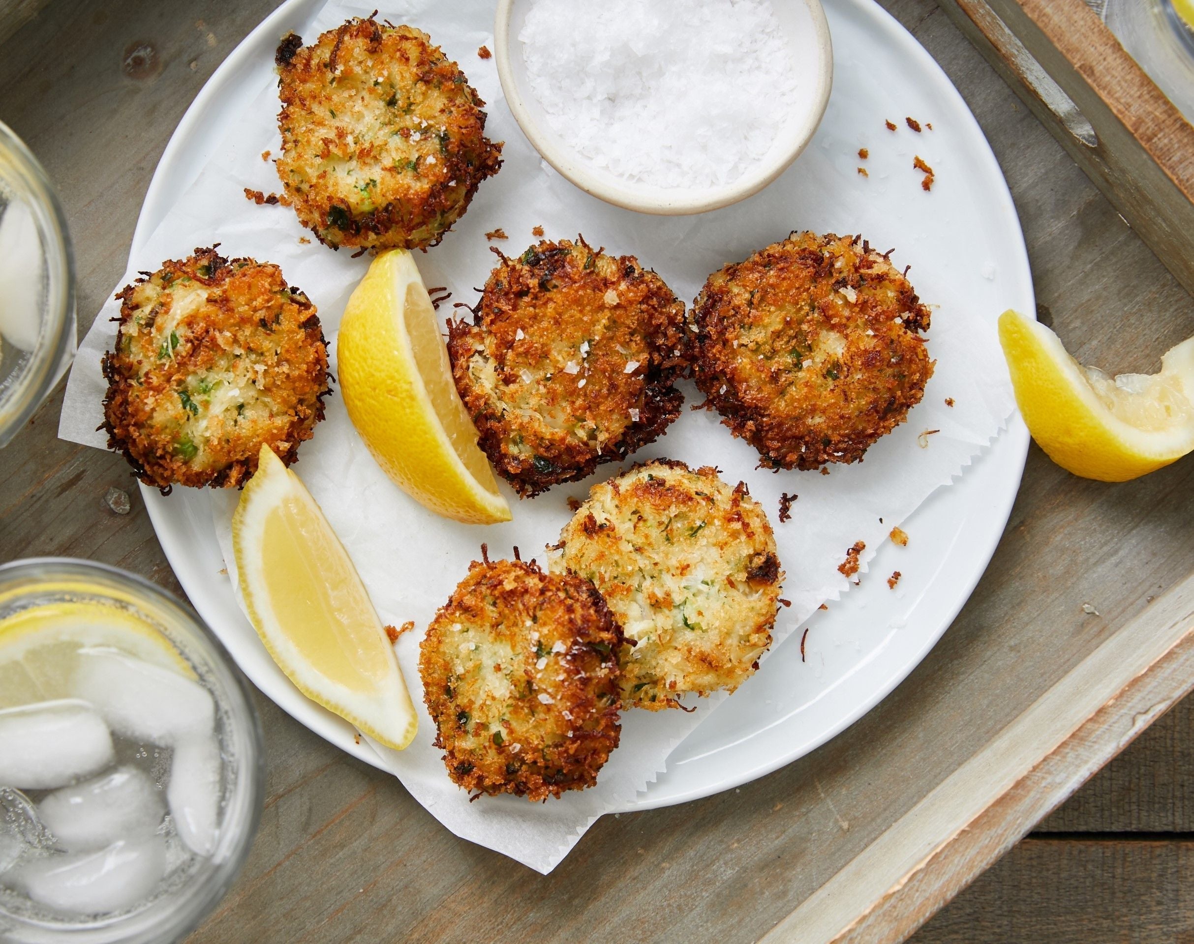 Wild at Home - Crab Cakes with Avocado Dip