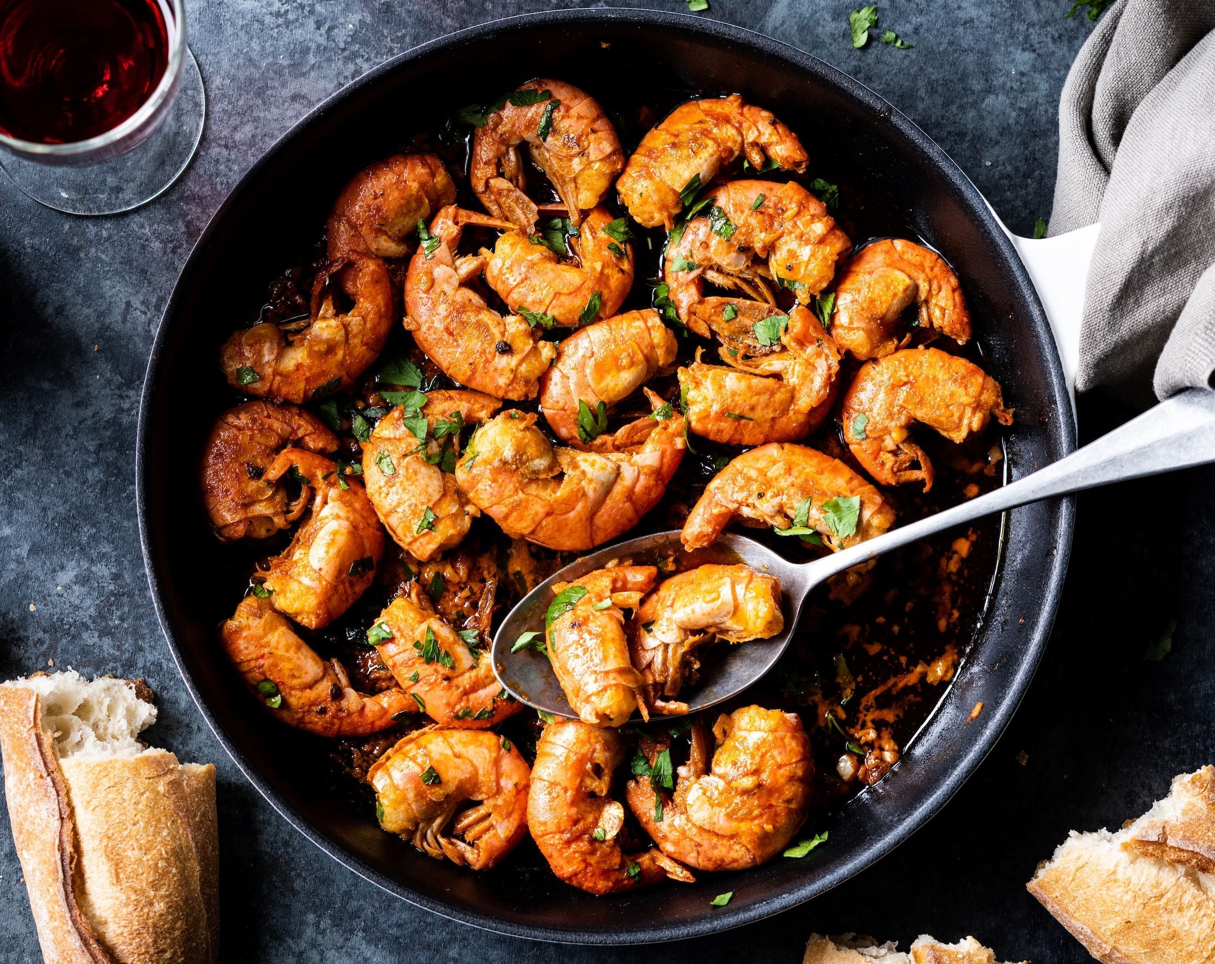 How to Shell Spot Shrimp