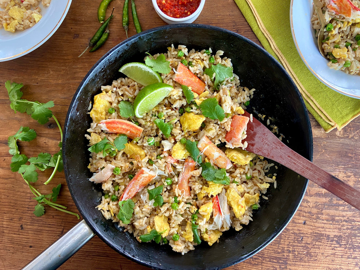 Thai-Style Crab Fried Rice