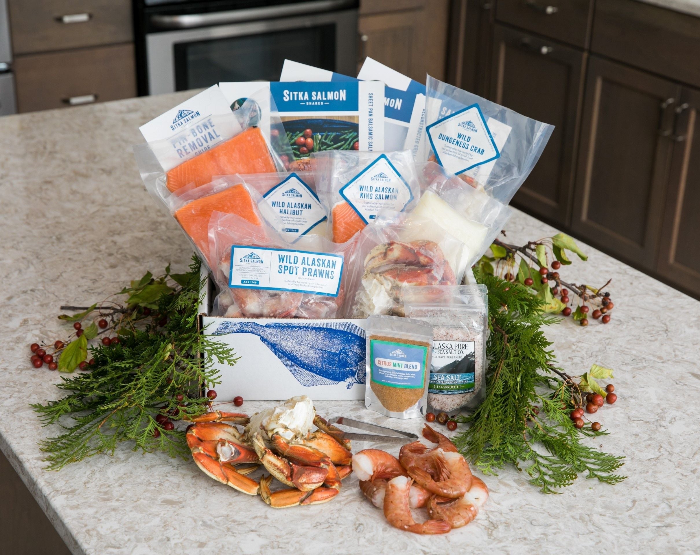 Holiday Food Boxes for Seafood Lovers