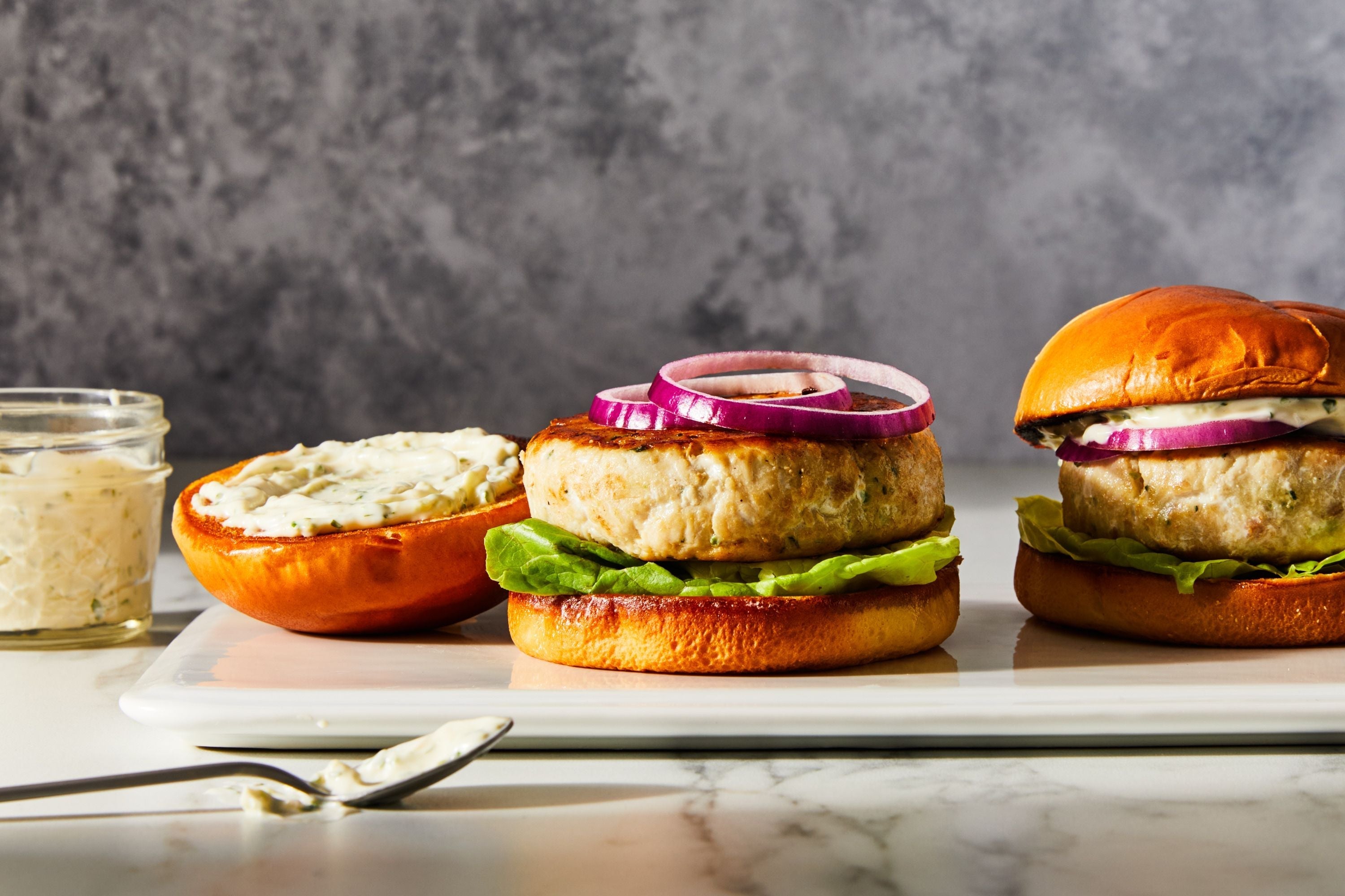 Bacon Tuna Burgers
