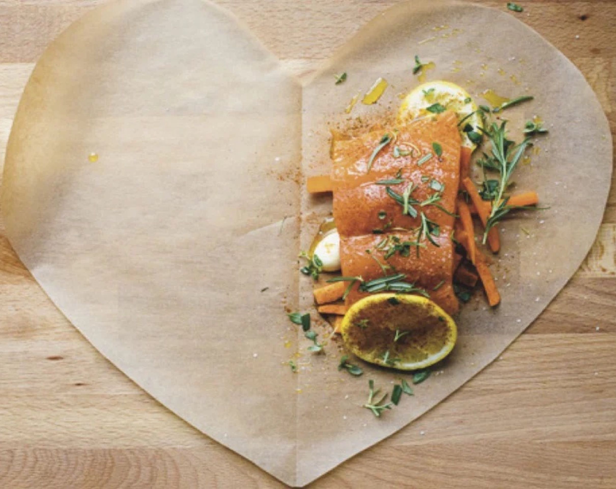 Sockeye Salmon en Papillote