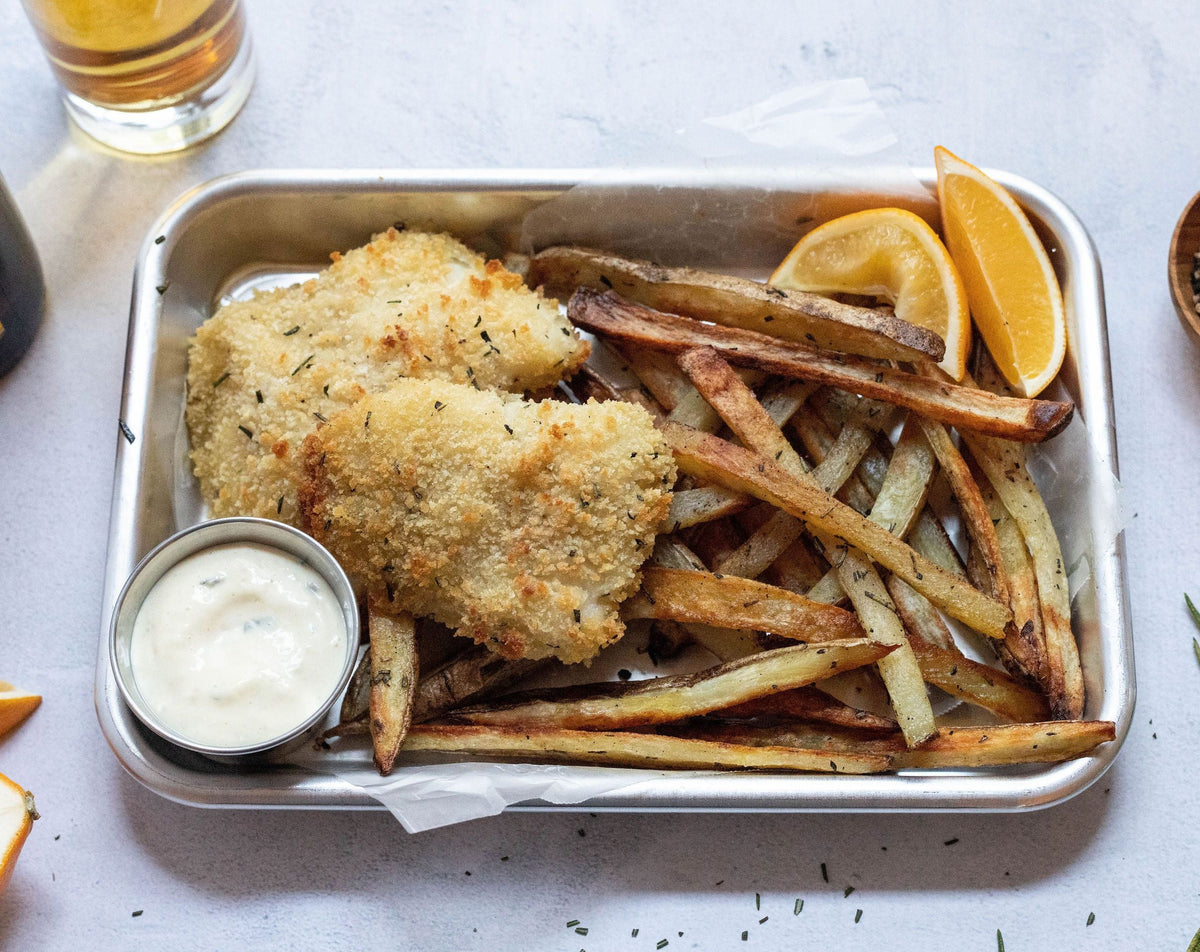 Baked Fish and Chips