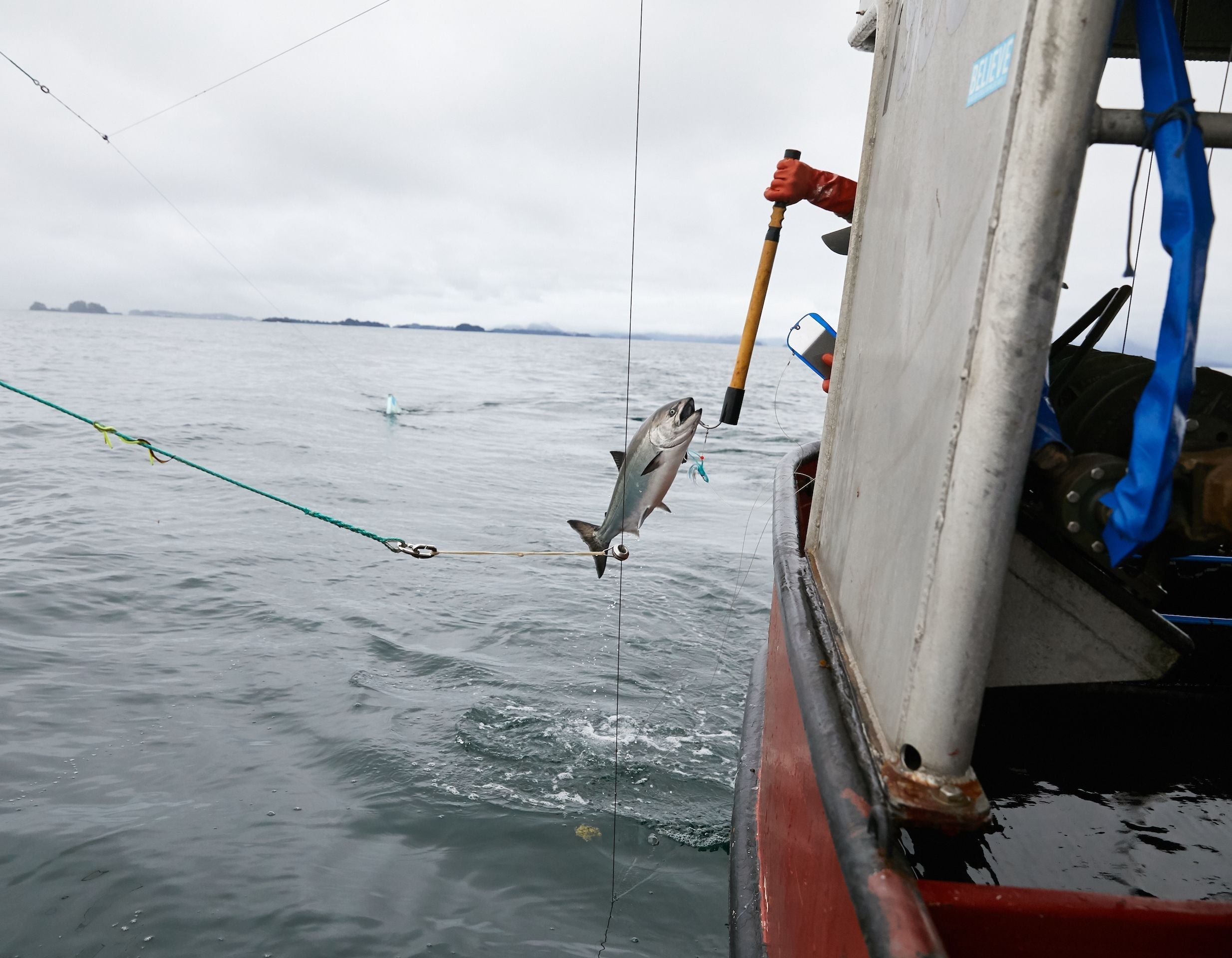 Salmon Trolling with Marsh and John Skeele