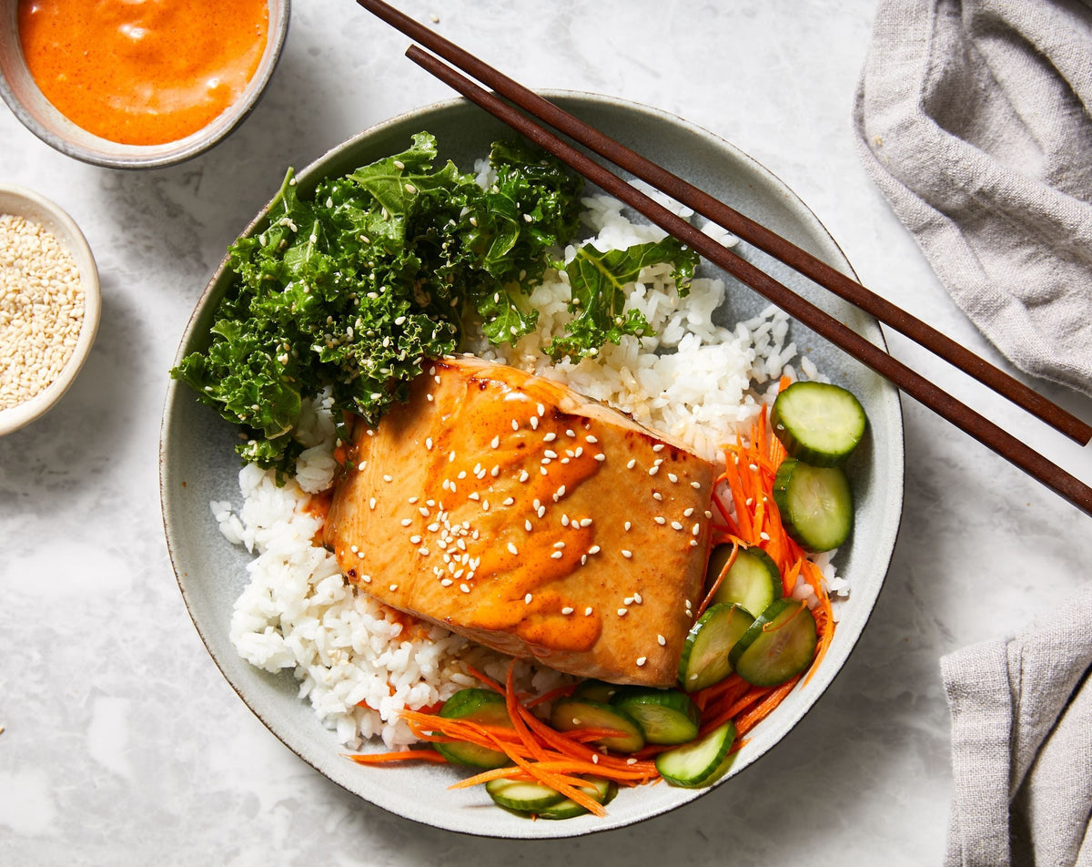 Salmon Donburi Bowl