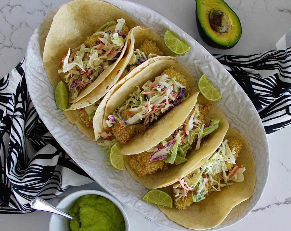 Crispy Baked Fish Tacos