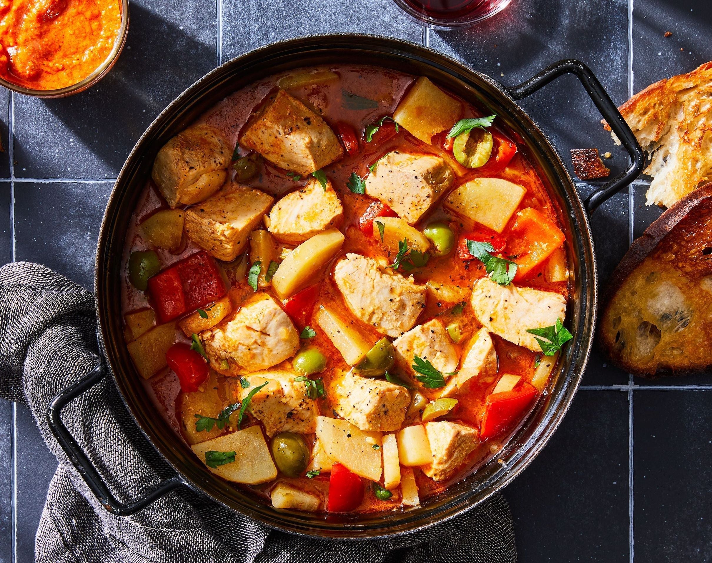 Hearty Basque Tuna and Potato Soup