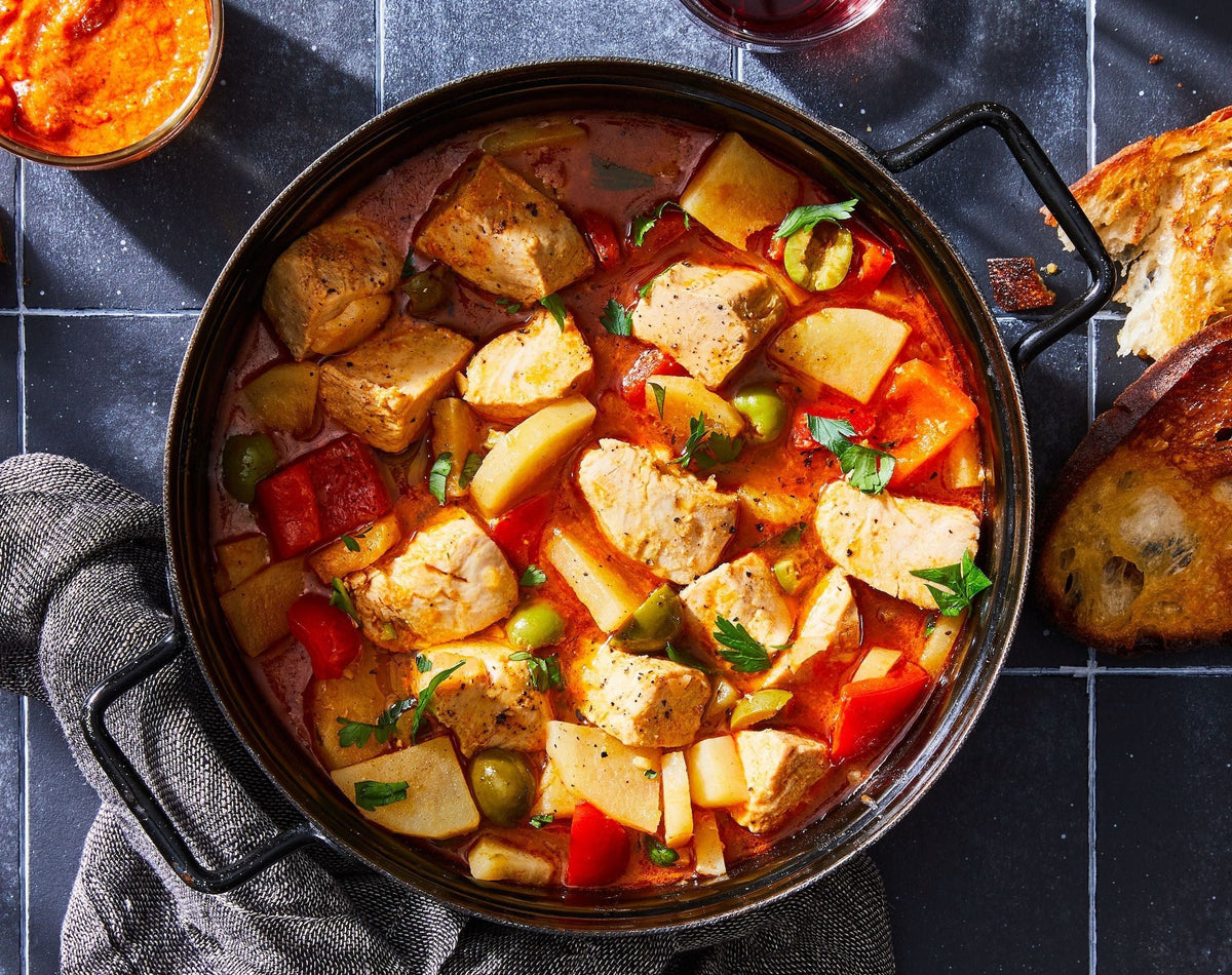 Hearty Basque Tuna and Potato Soup