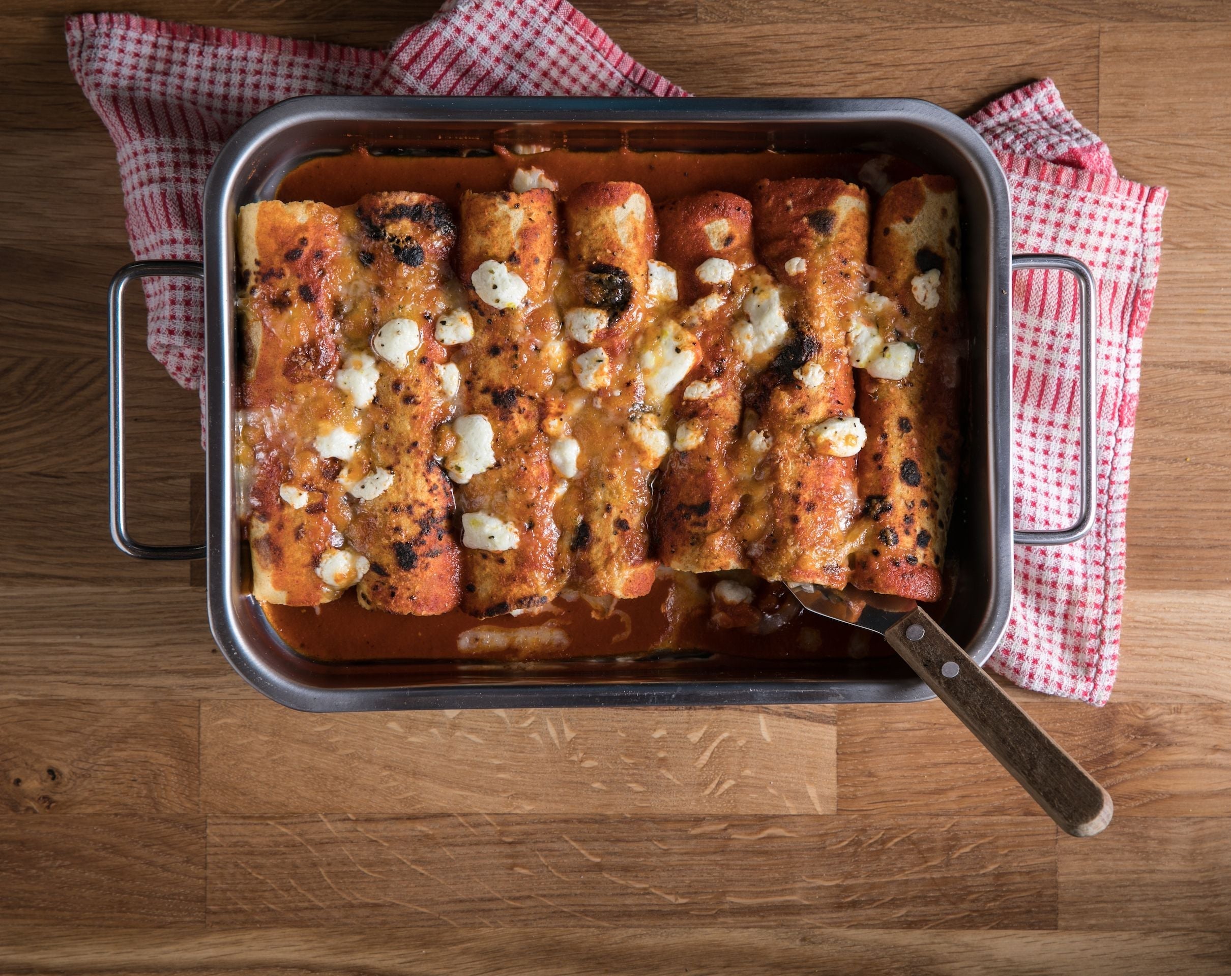 Dorcy’s Halibut Enchiladas