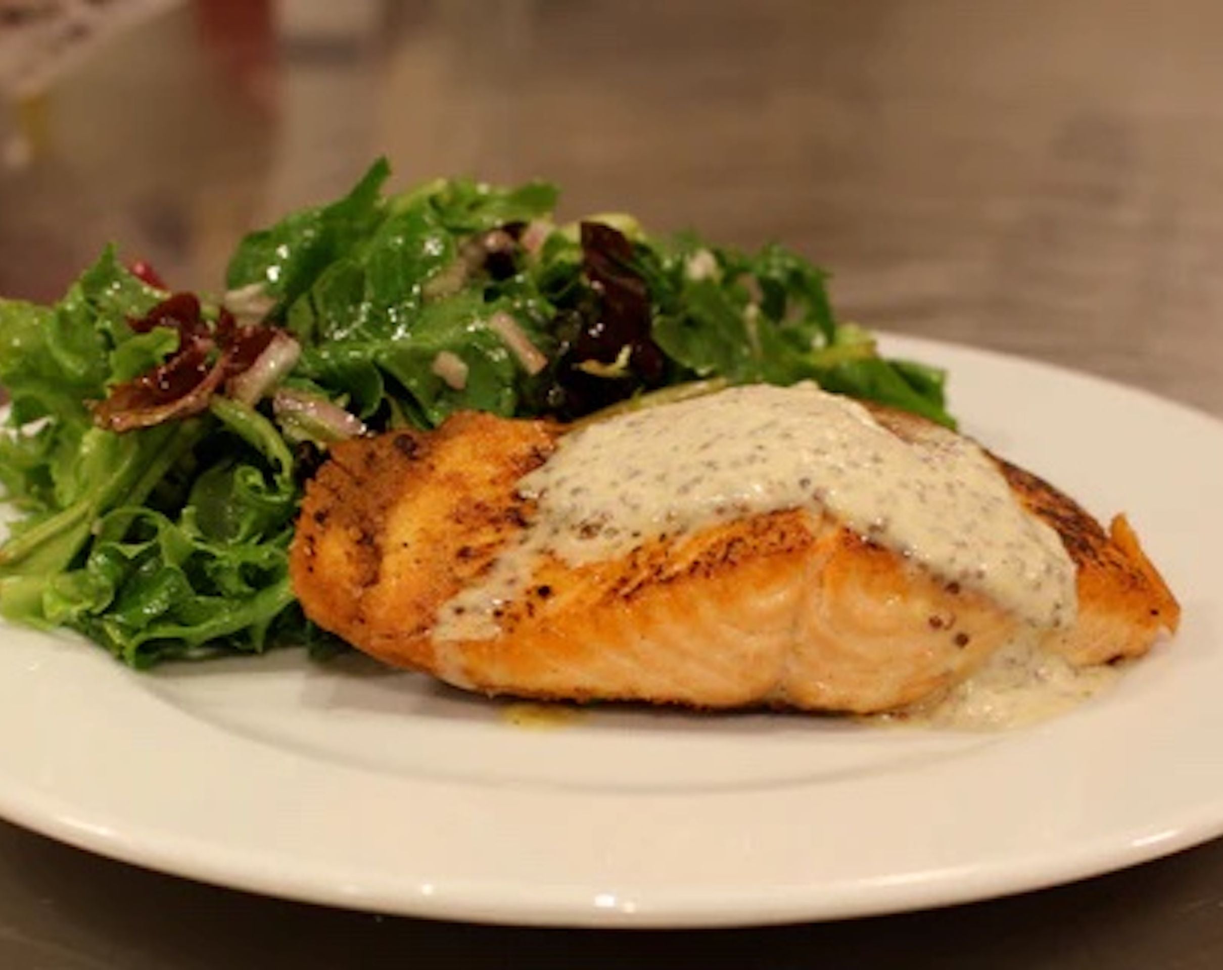 Double Mustard King Salmon