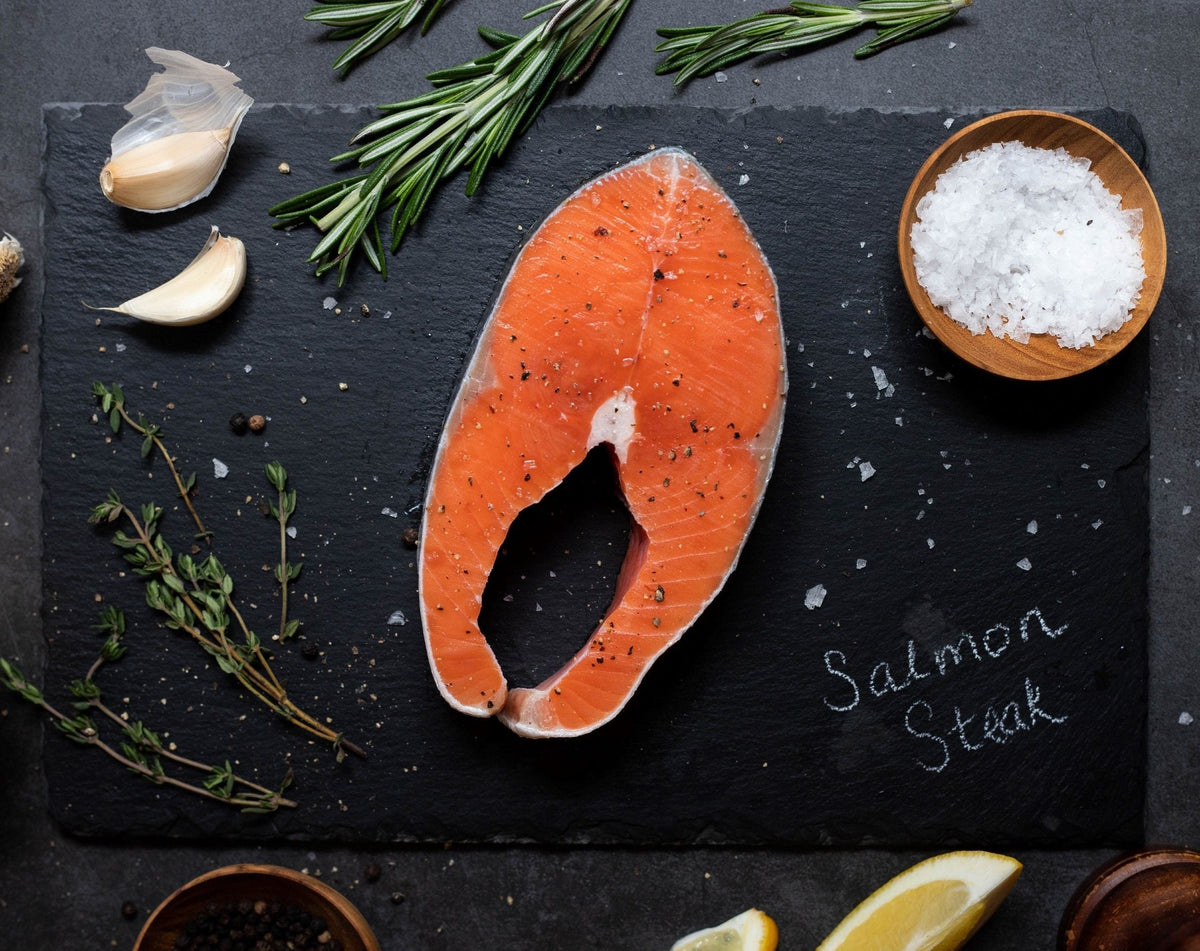 How to Prep Salmon Steaks