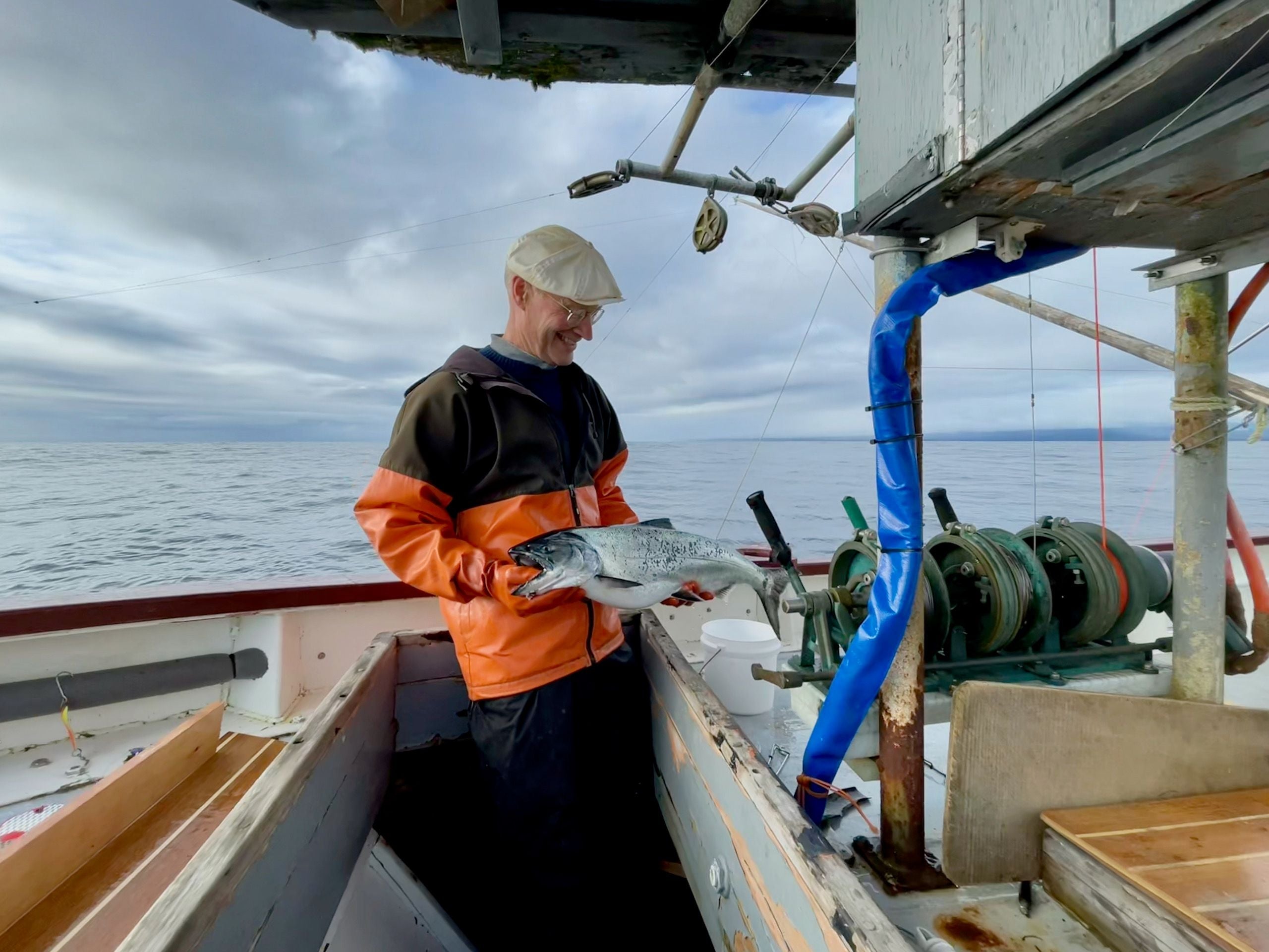 Winter King Salmon Fishing
