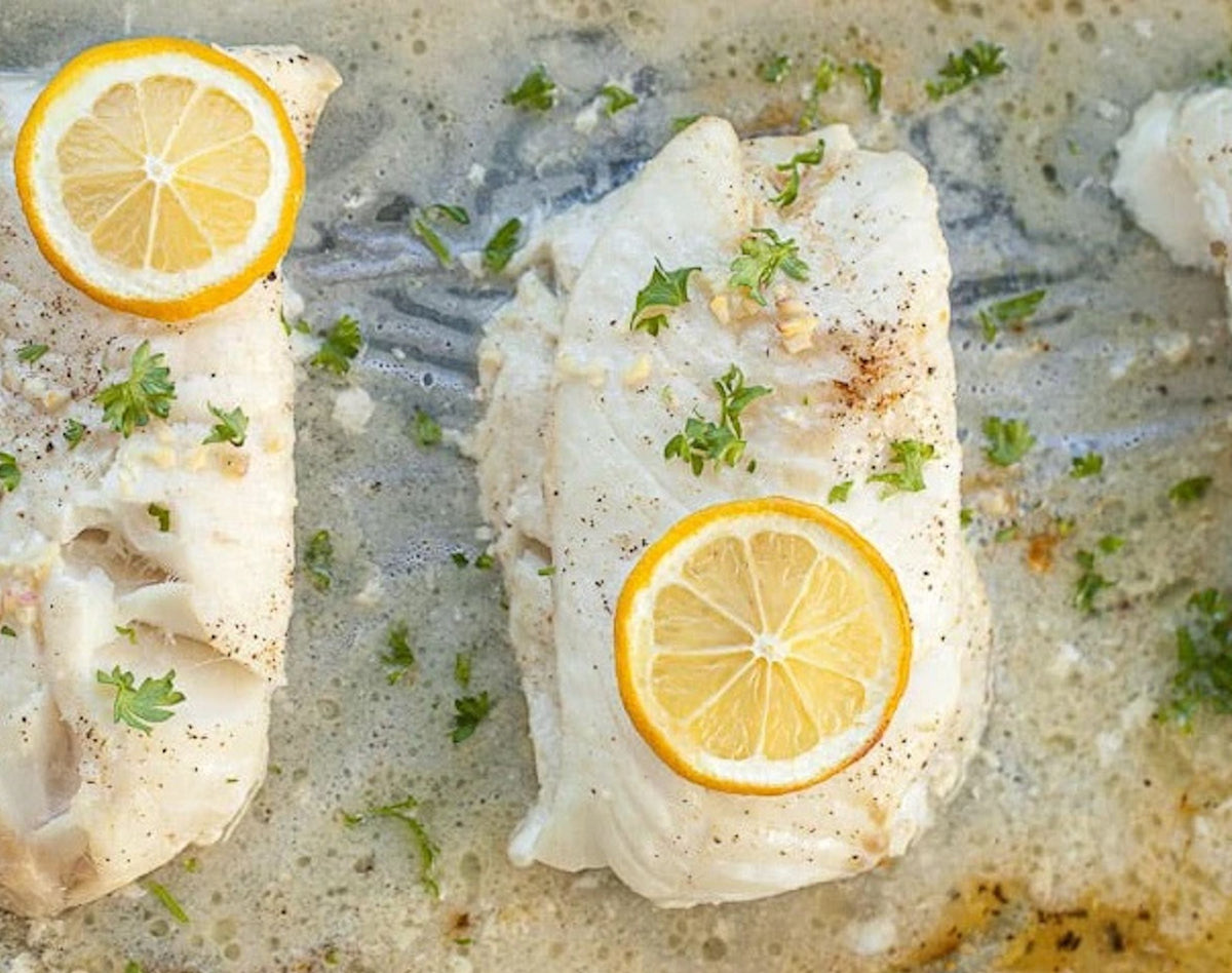 Garlic Butter Baked Cod