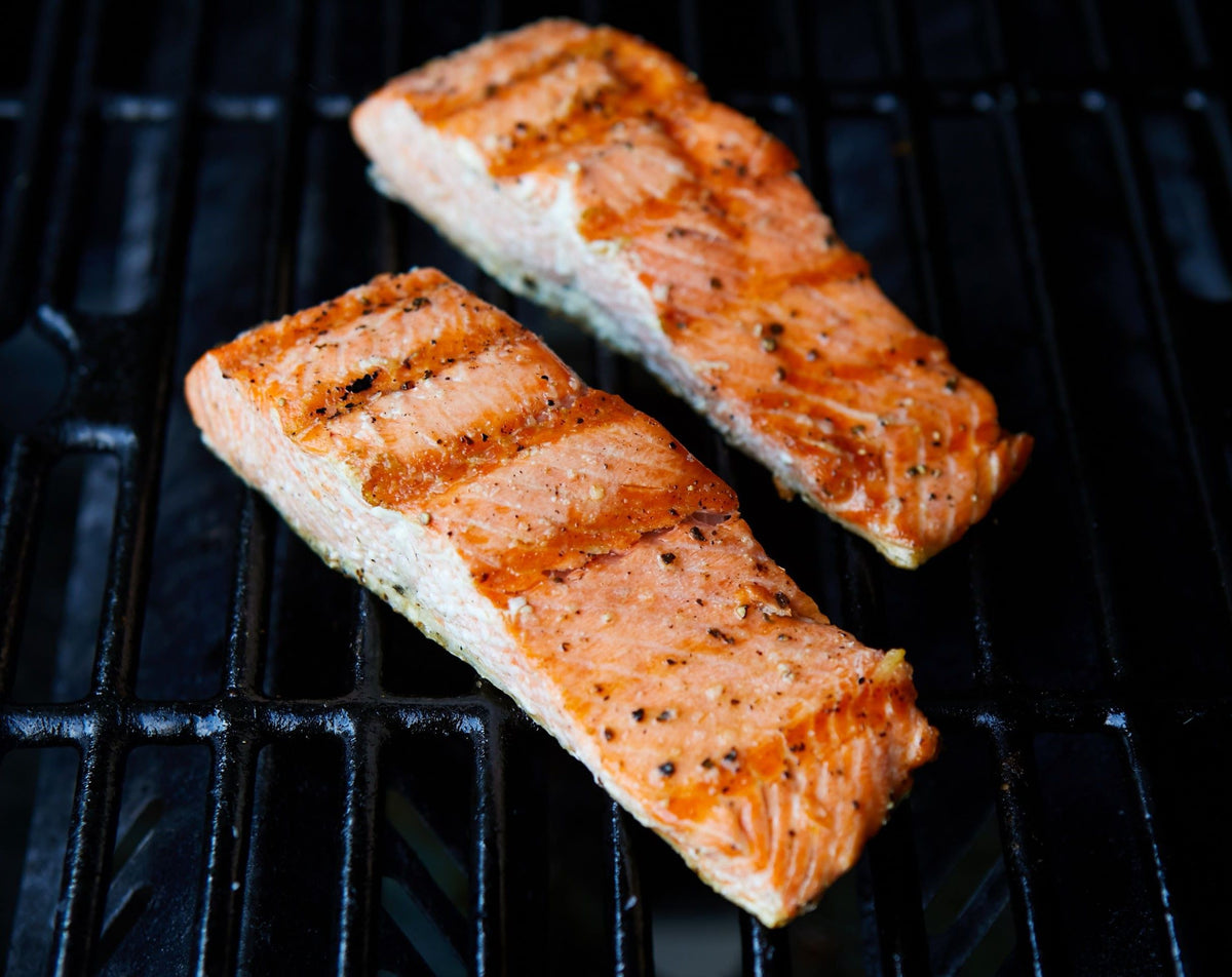 Boat Deck Cookin' – Grilled King Salmon with Marsh Skeele