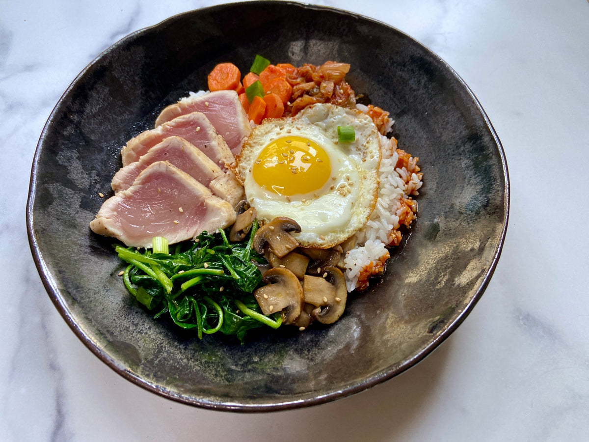 Grilled Tuna Bibimbap