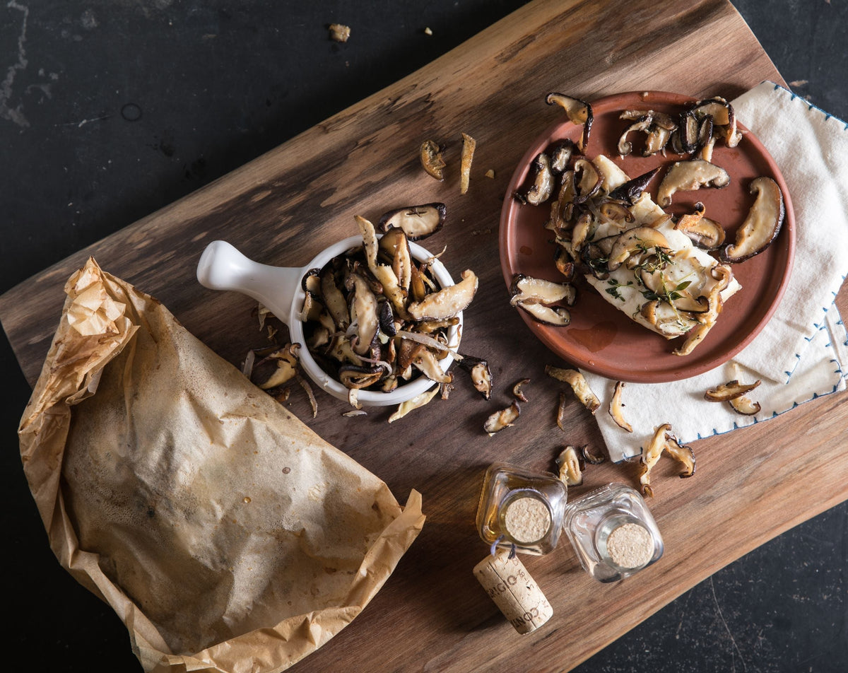 Halibut en Papillote