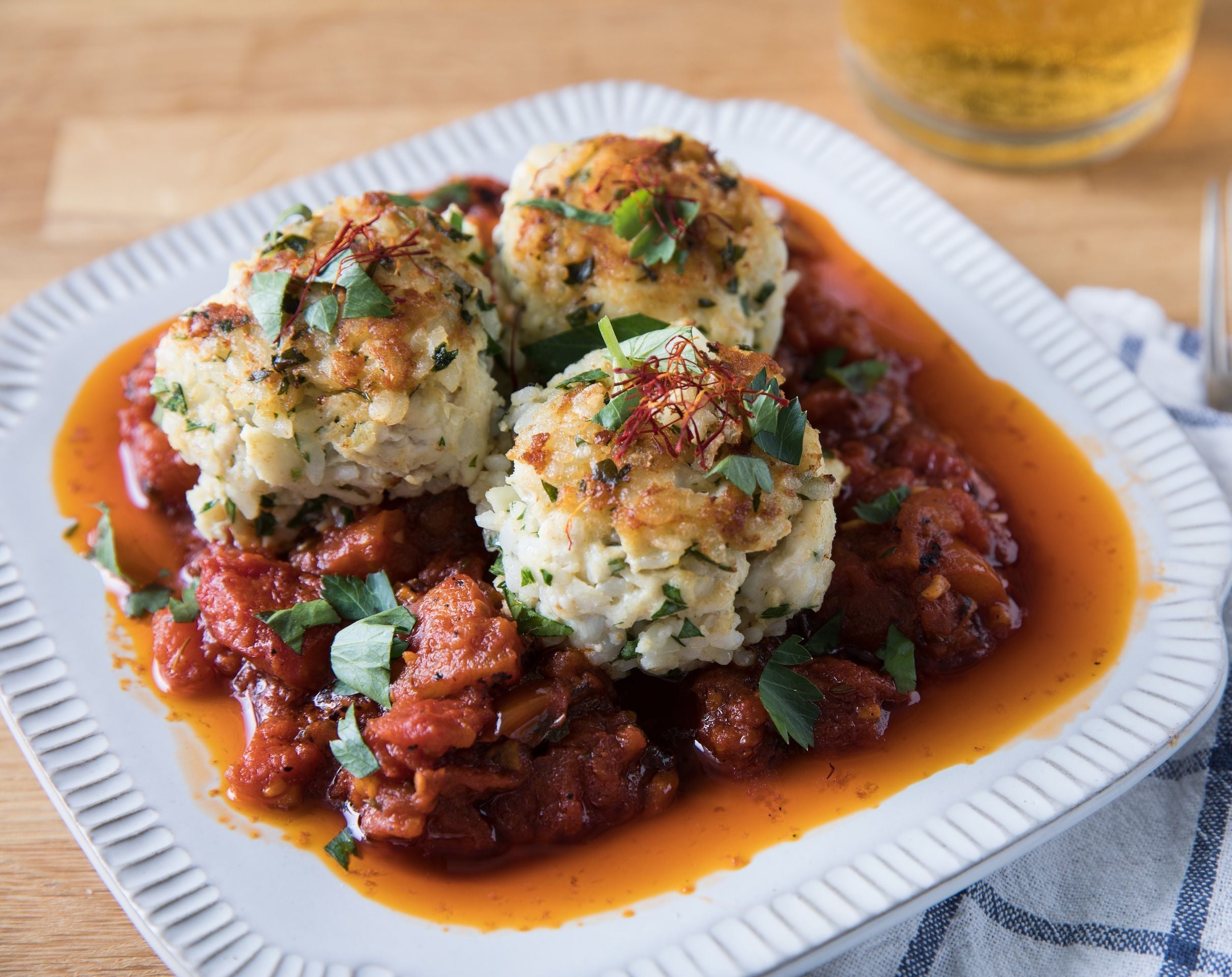 Halibut Kefta à la Marocaine