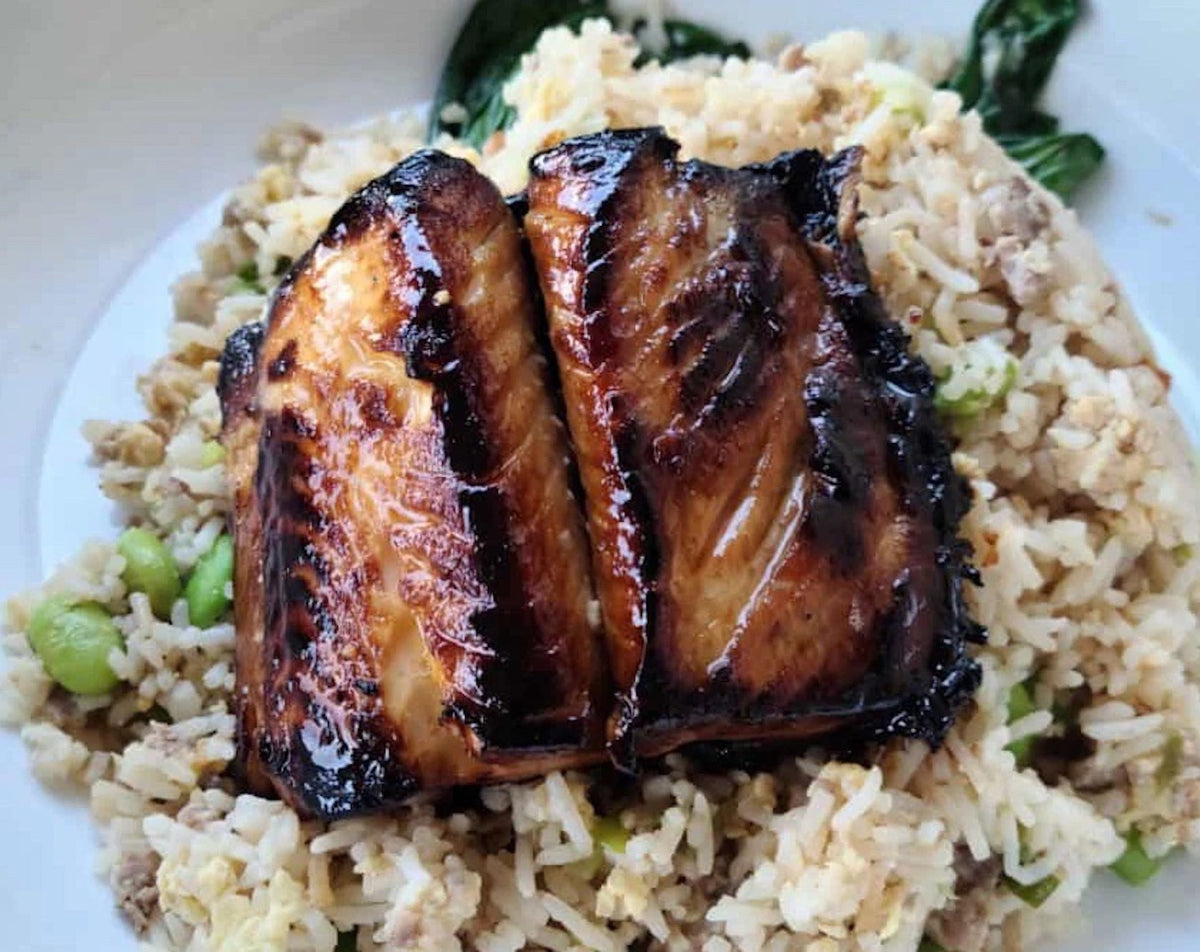 Honey Garlic Marinated Sablefish