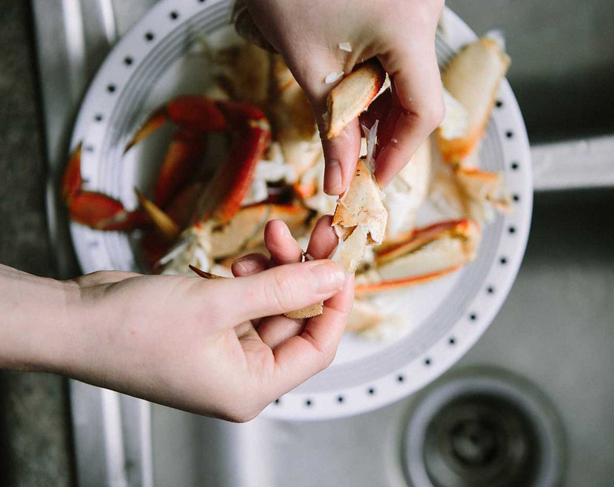 Tip of the Day: Reheating Crab for Easier Shelling
