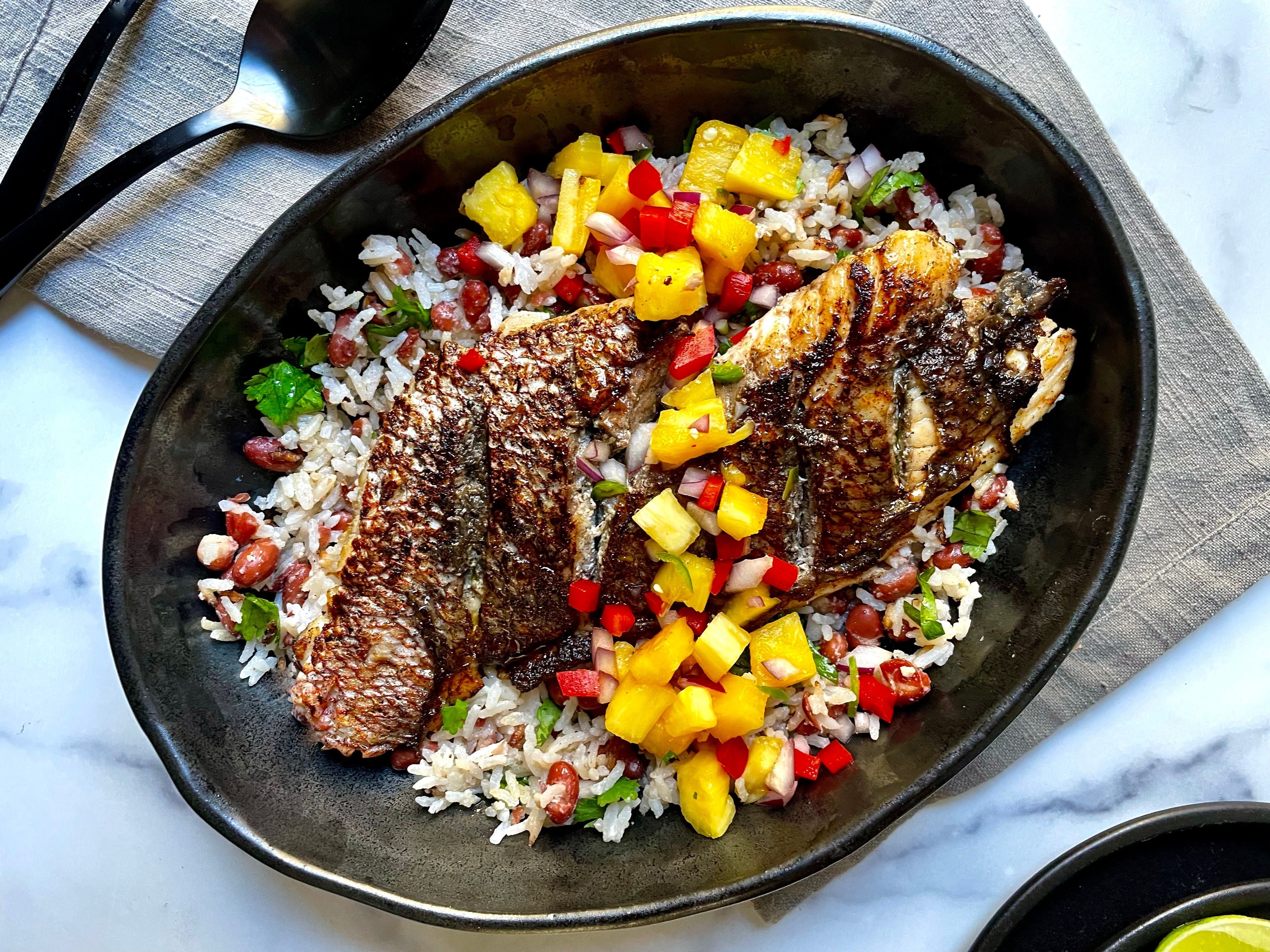 Jamaican Jerk–Spiced Fish