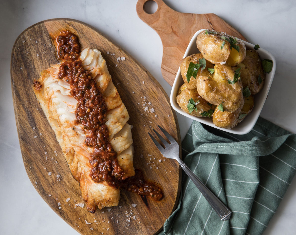 Mike’s Red Chermoula Sablefish