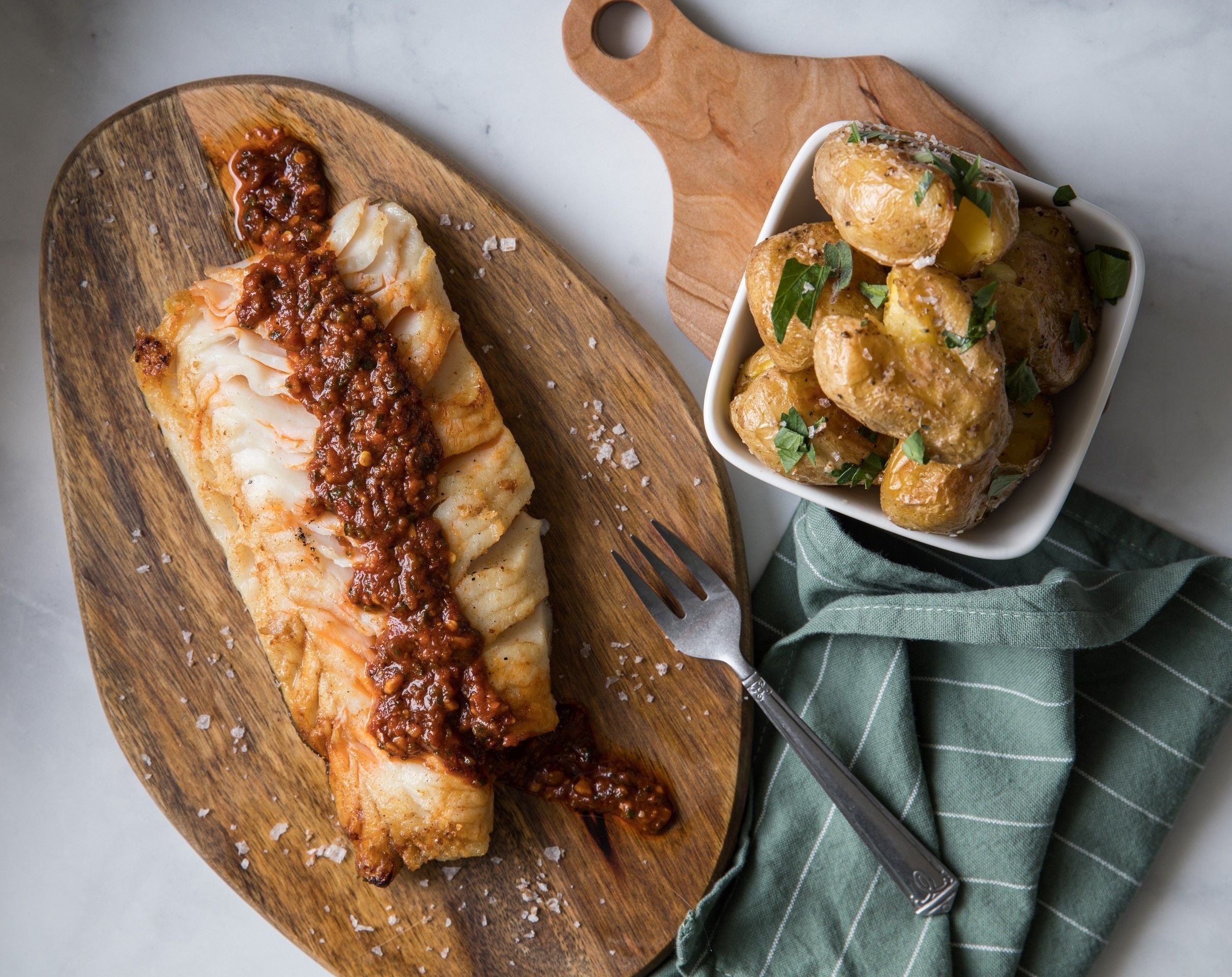 Boat Deck Cookin' – Red Chermoula Sablefish with Chelsea Mcleod