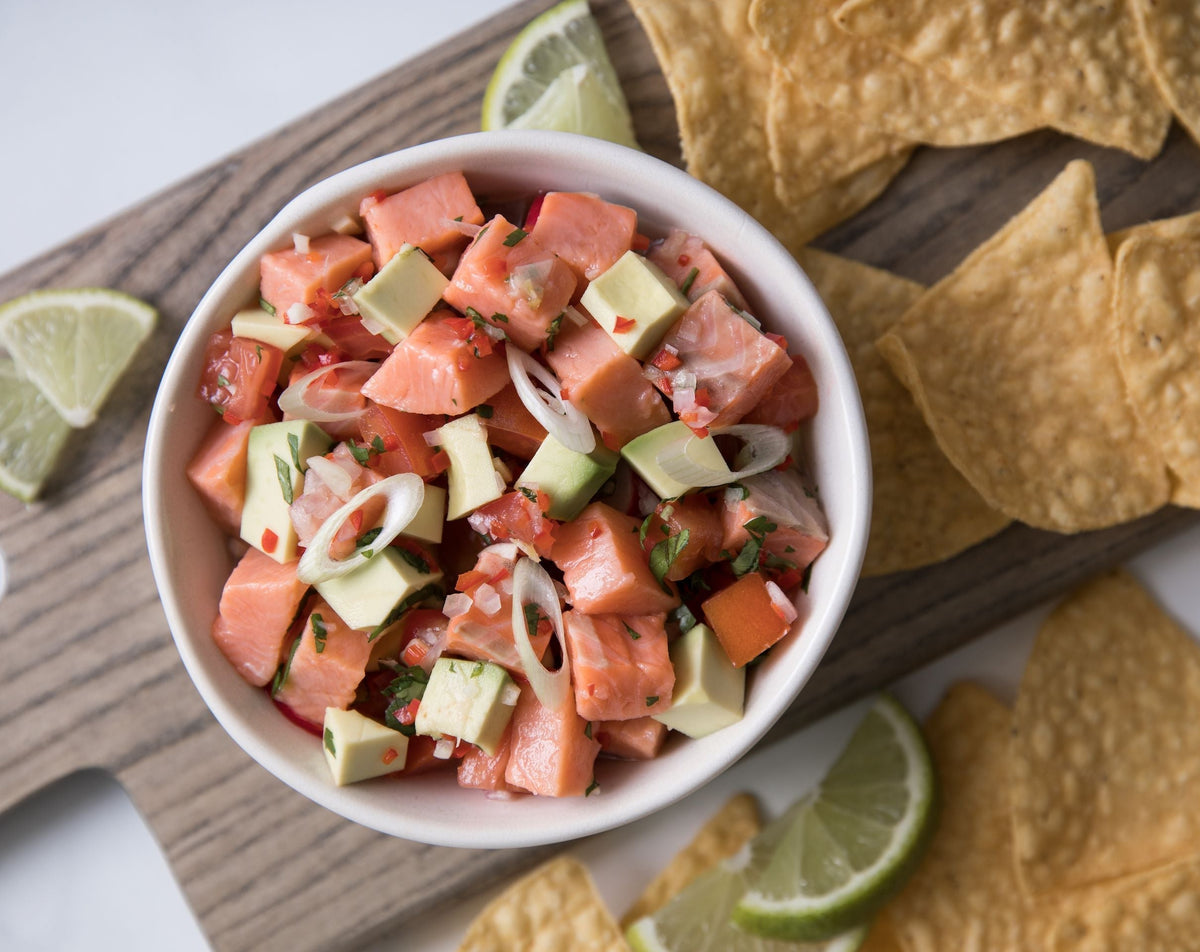 Bridgette's Coho Ceviche