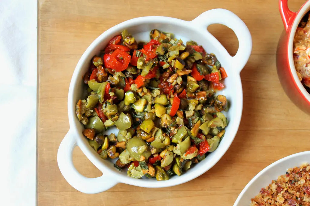 Olive Pistachio Relish