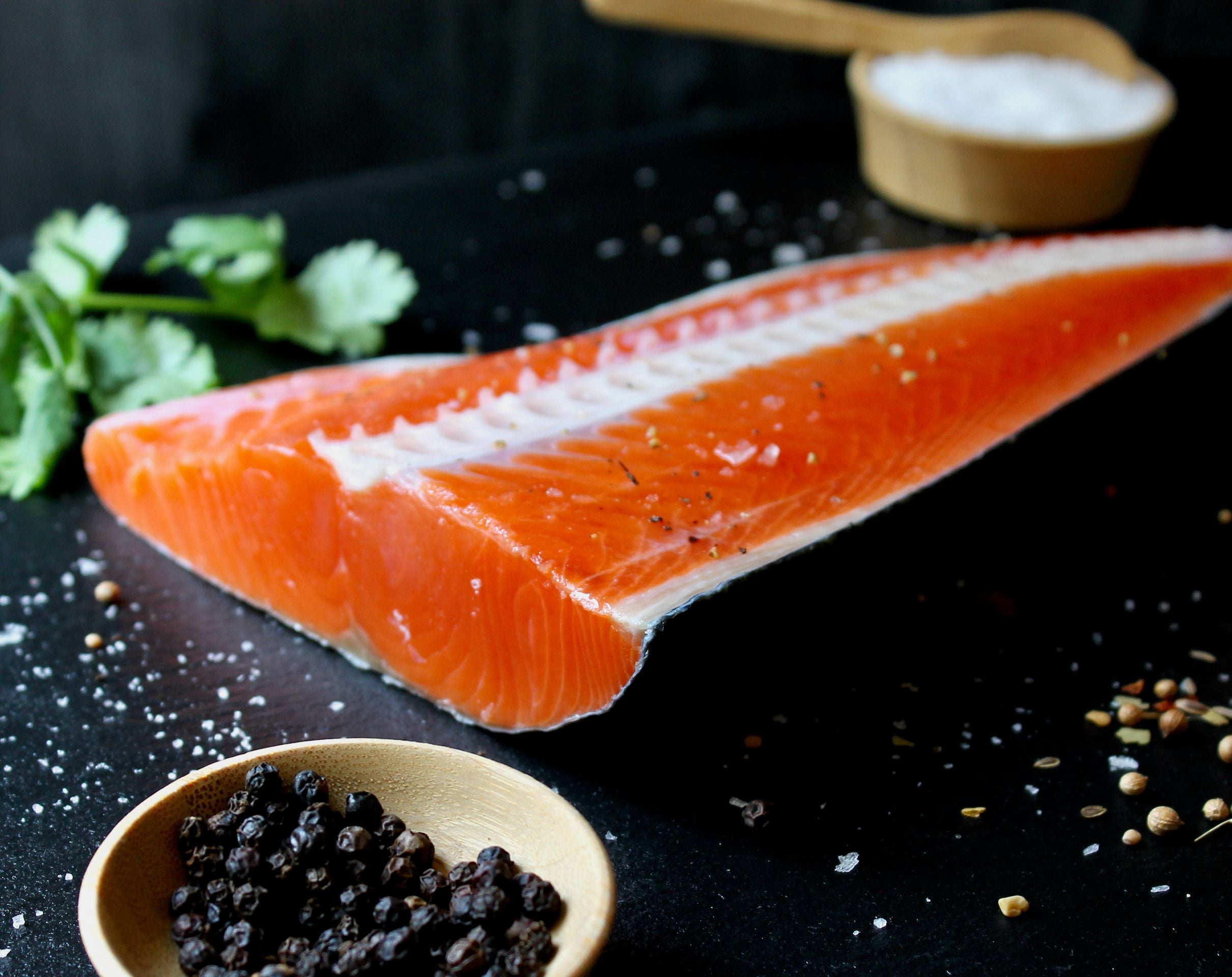 How to Prep King Salmon Tails