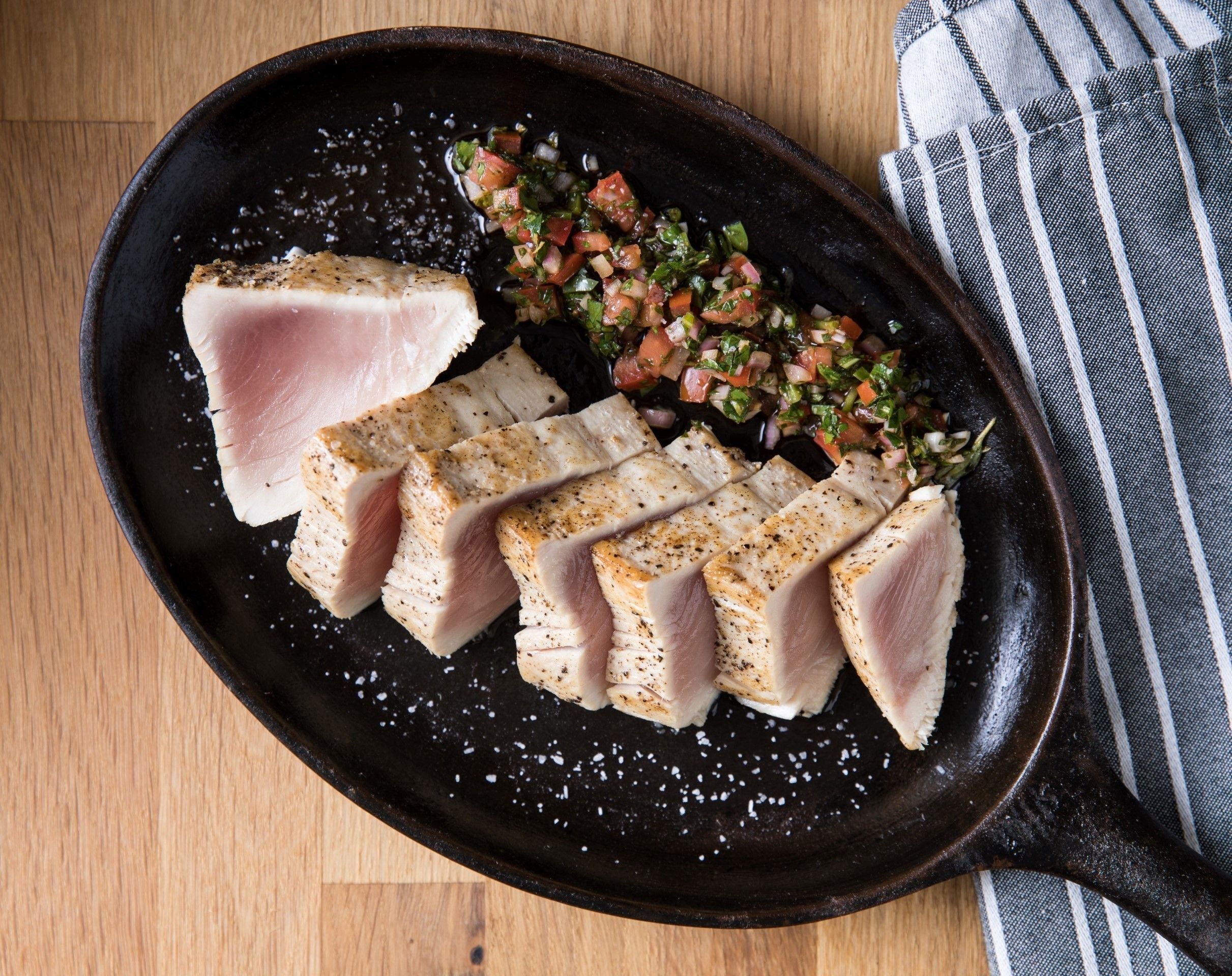 Boat Deck Cookin' – Seared Albacore Tuna with Nic Mink