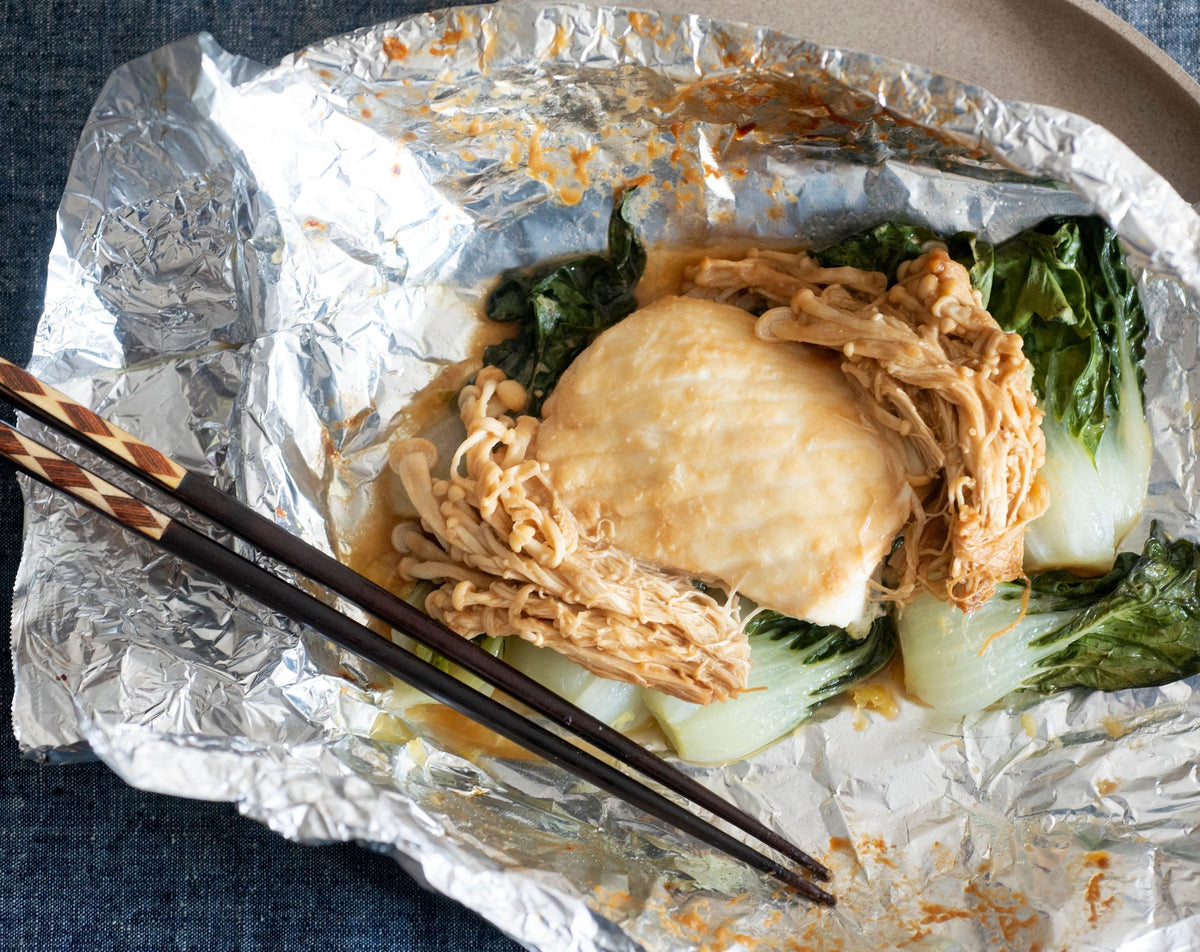 Foil Yaki Halibut