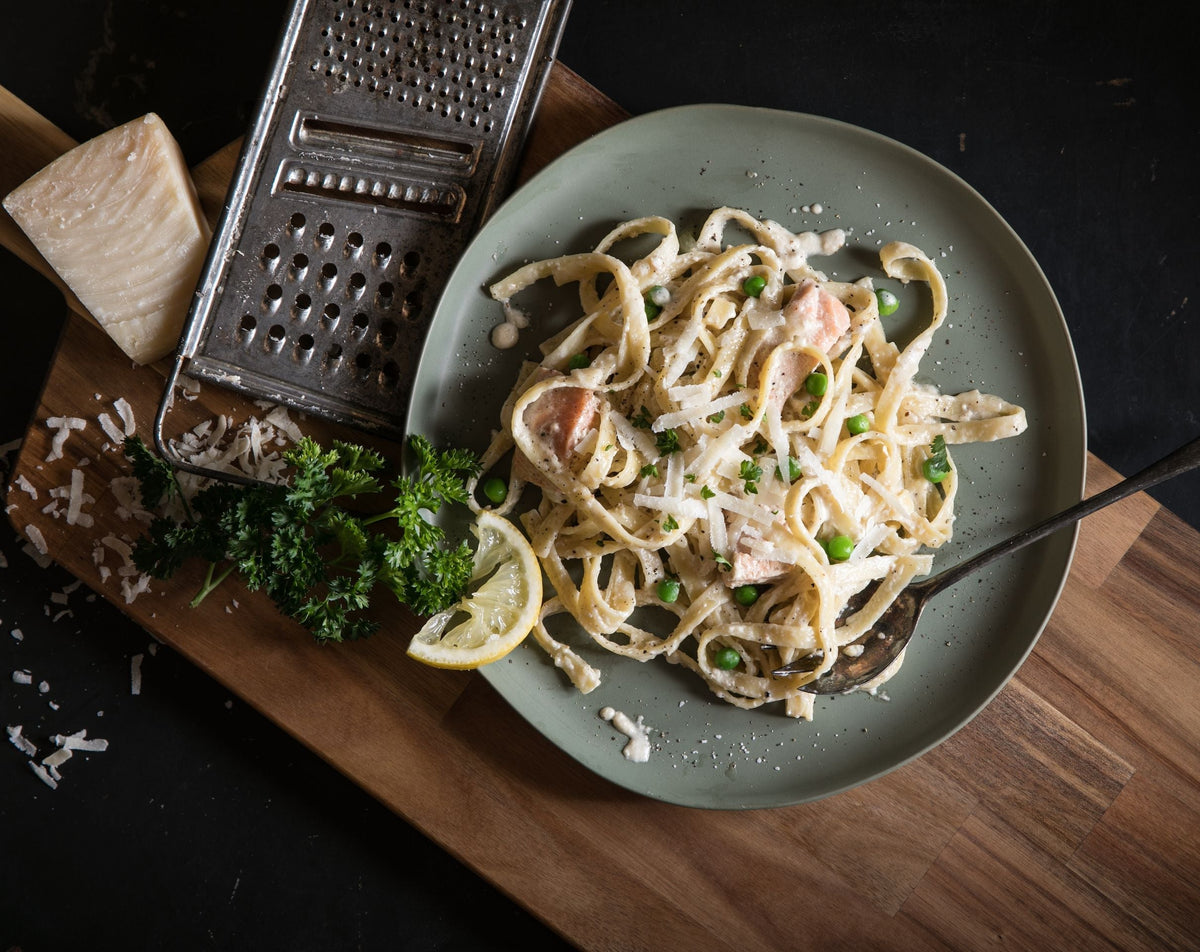 Nova's Keta Salmon Alfredo